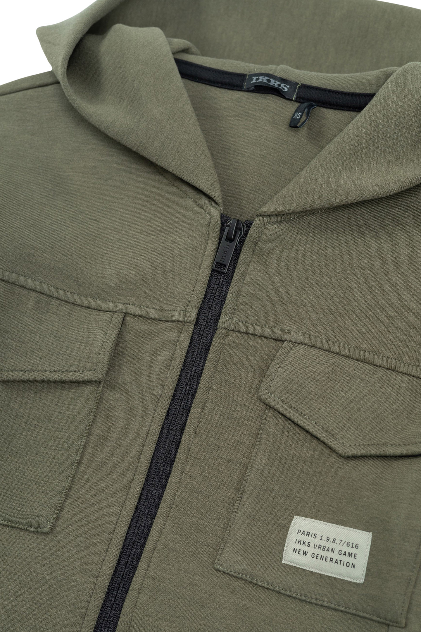 KHAKI CARDIGAN WITH BOYS' CHEST POCKETS 5