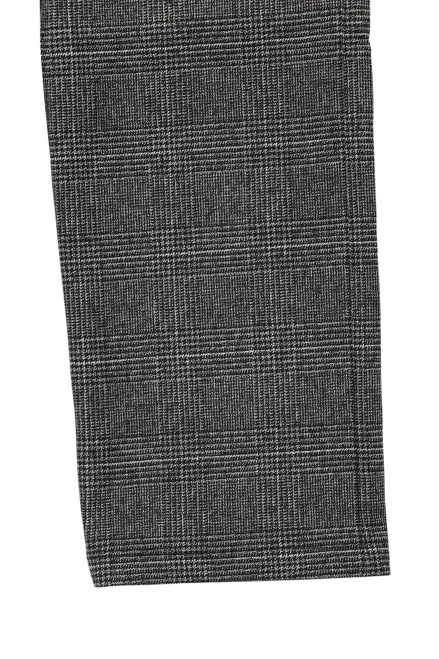 BOY'S BLACK PRINCE OF WALES CHINO PANTS 5