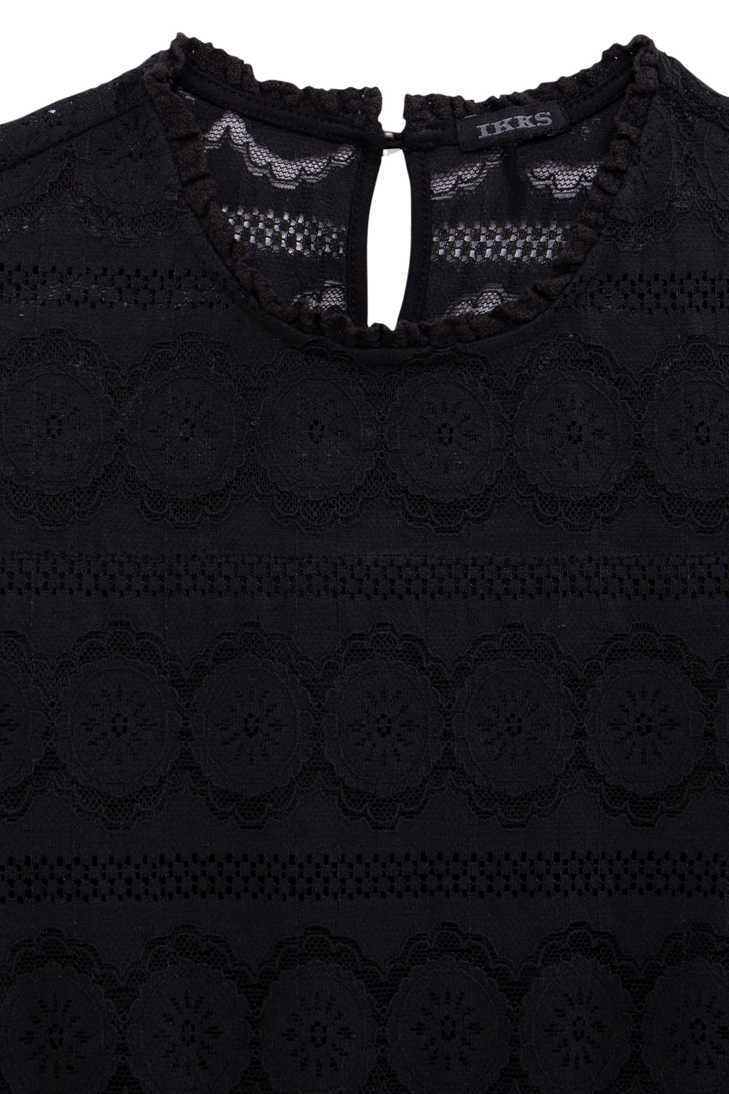 GIRL'S ALL-LACE BLACK DRESS 3