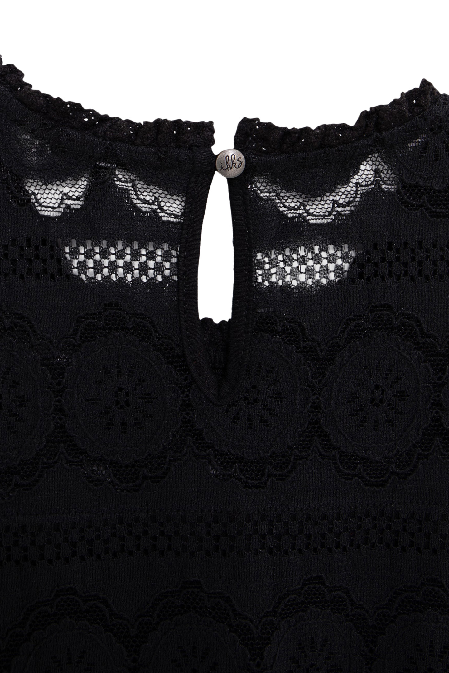 GIRL'S ALL-LACE BLACK DRESS 6