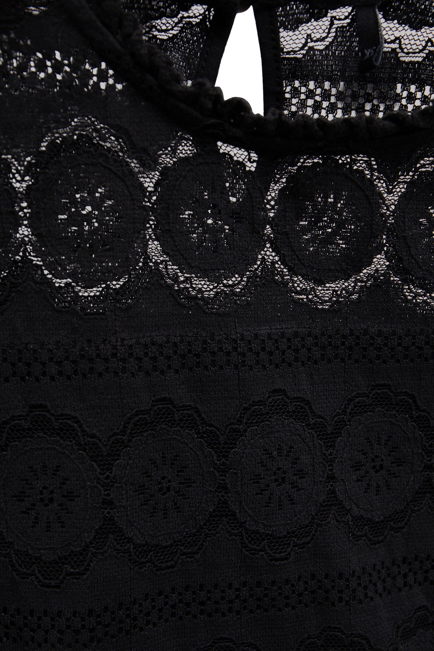 GIRL'S ALL-LACE BLACK DRESS 7