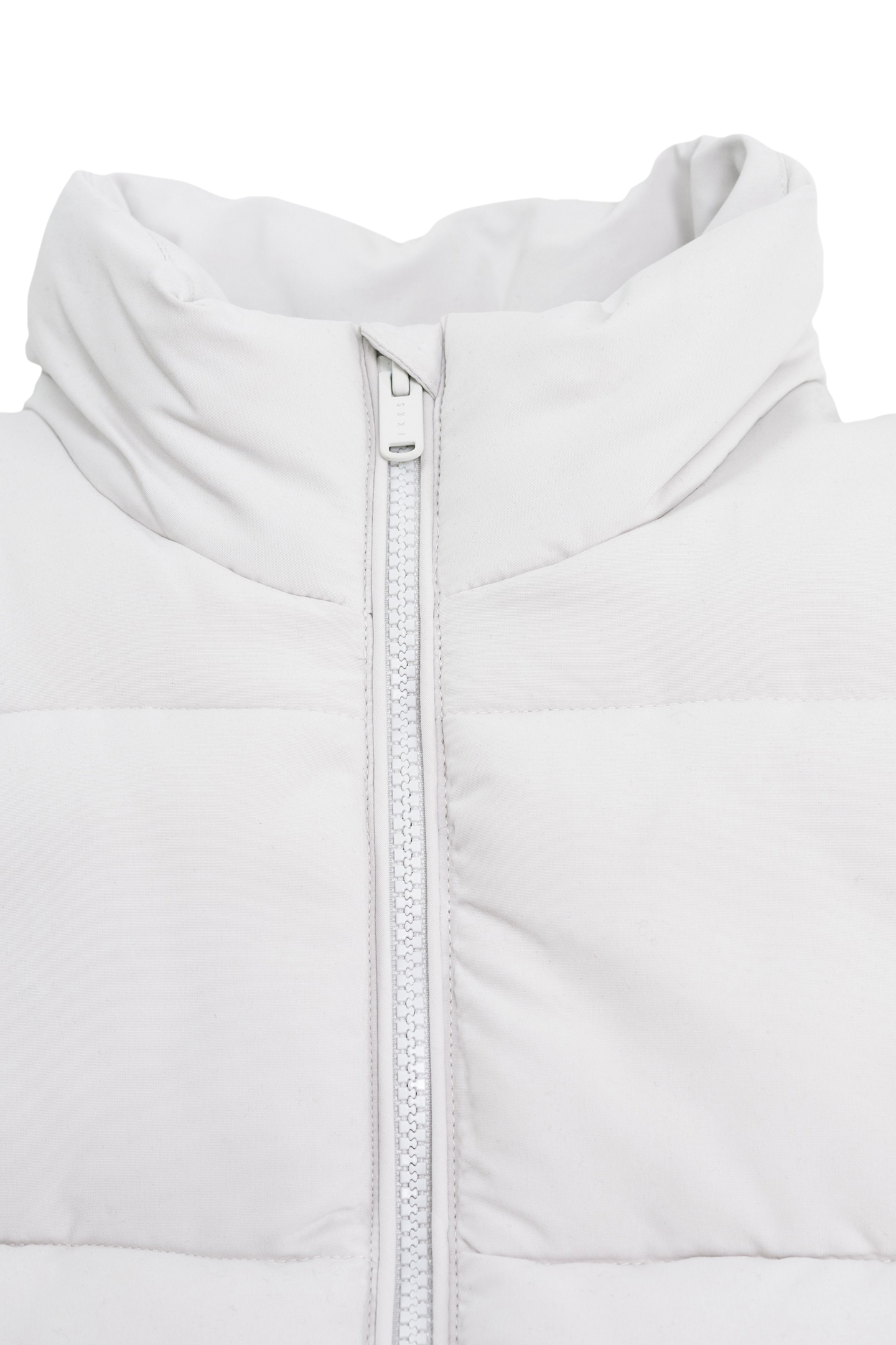 GIRL'S ECRU SLEEVELESS DOWN JACKET 4