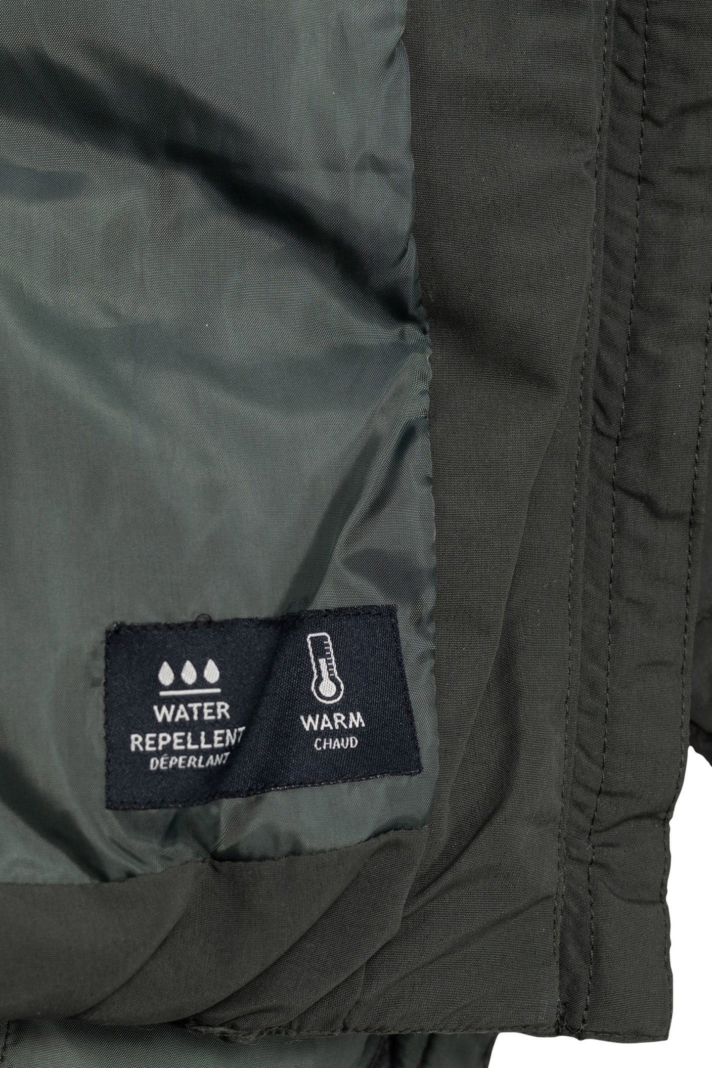 GIRL'S 2-IN-1 KHAKI DOWN JACKET WITH SHERPA VEST 6