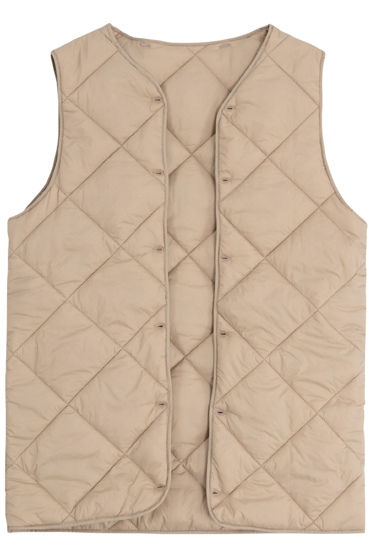 GIRL'S 4-IN-1 KHAKI PARKA, REVERSIBLE PADDED JACKET, GILET 6