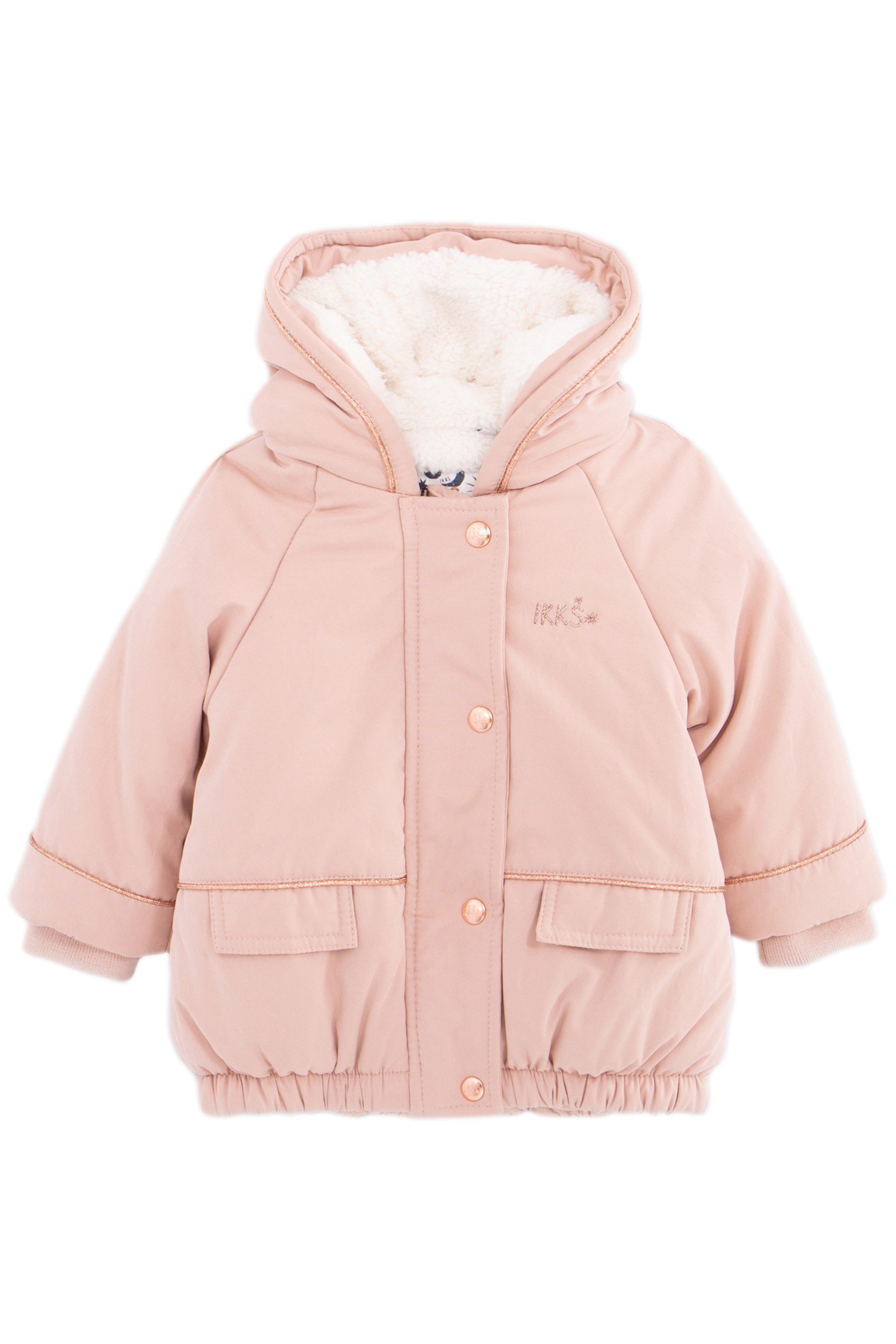 PINK BABY GIRL PARKA 1