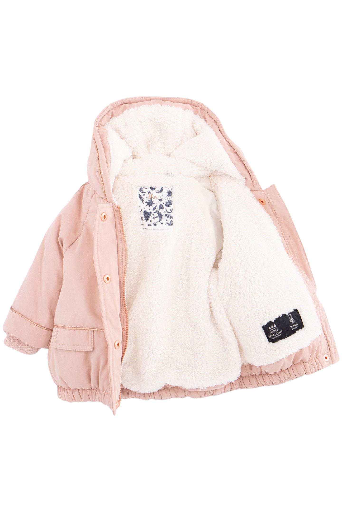 PINK BABY GIRL PARKA 3