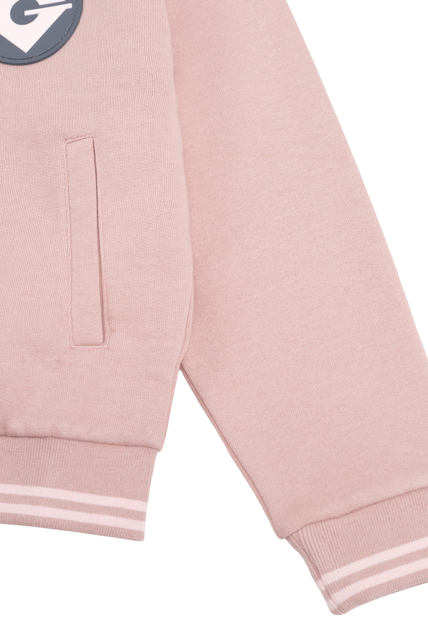 PINK CARDIGAN ORGANIC COTTON MINI VISUAL BACK MINIONS GIRL 4