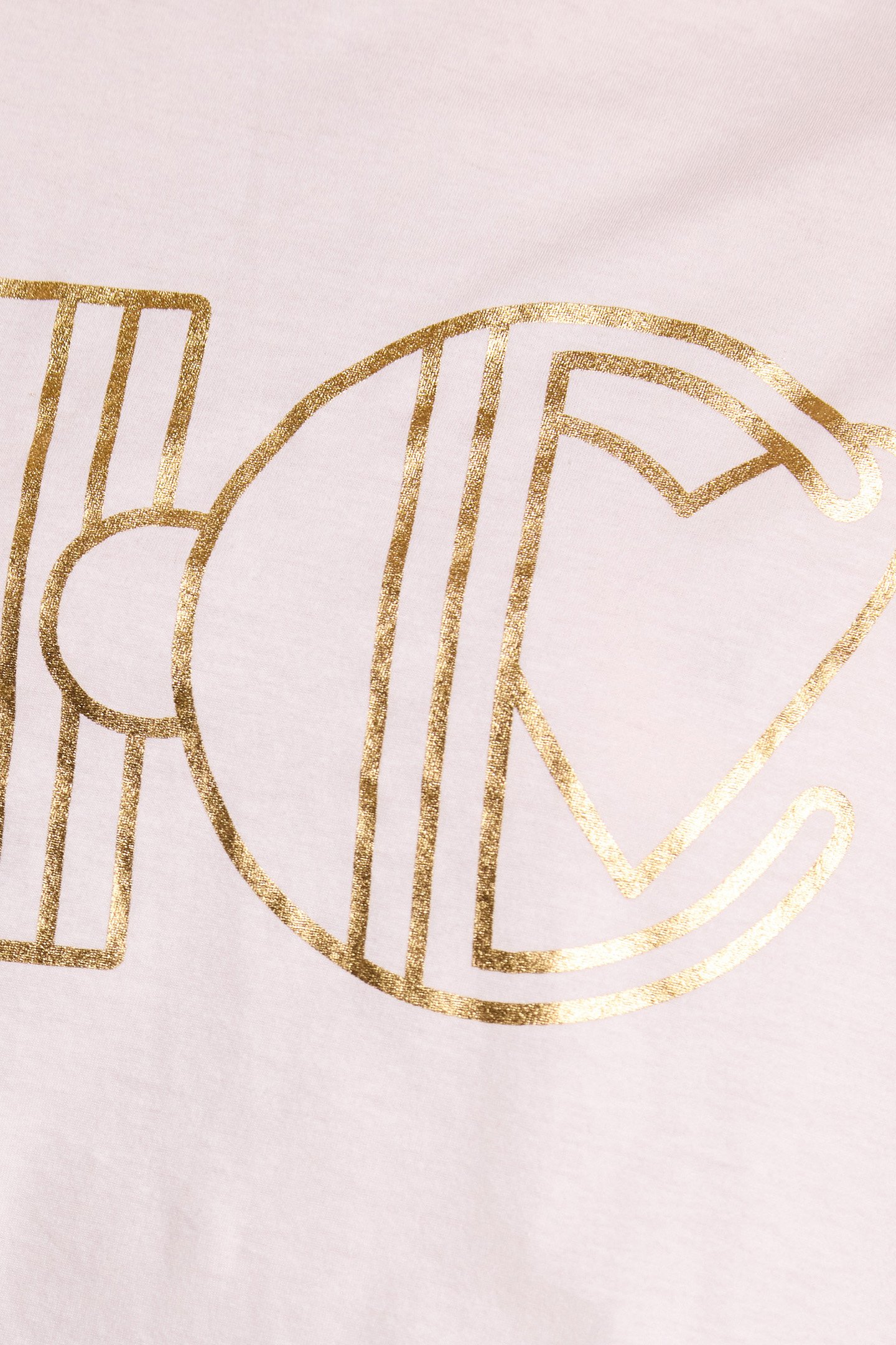 WHITE T_SHIRT WITH GOLD MONOGRAM 6