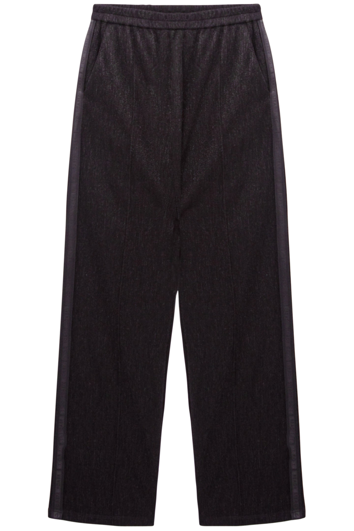BLACK DROP-FRONT SUIT TROUSERS 4