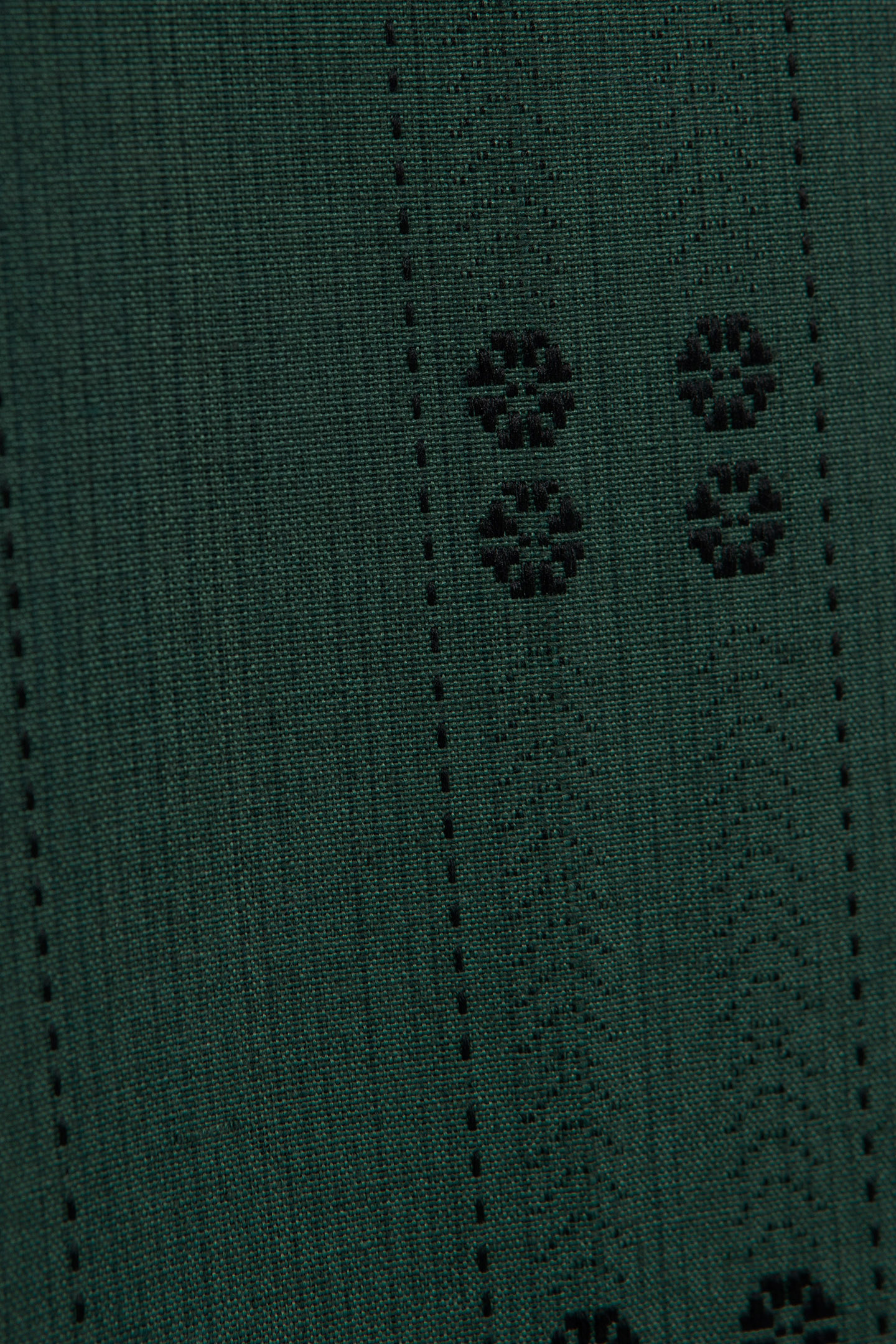 NIGHT GREEN EMBROIDERED BLOUSE 8