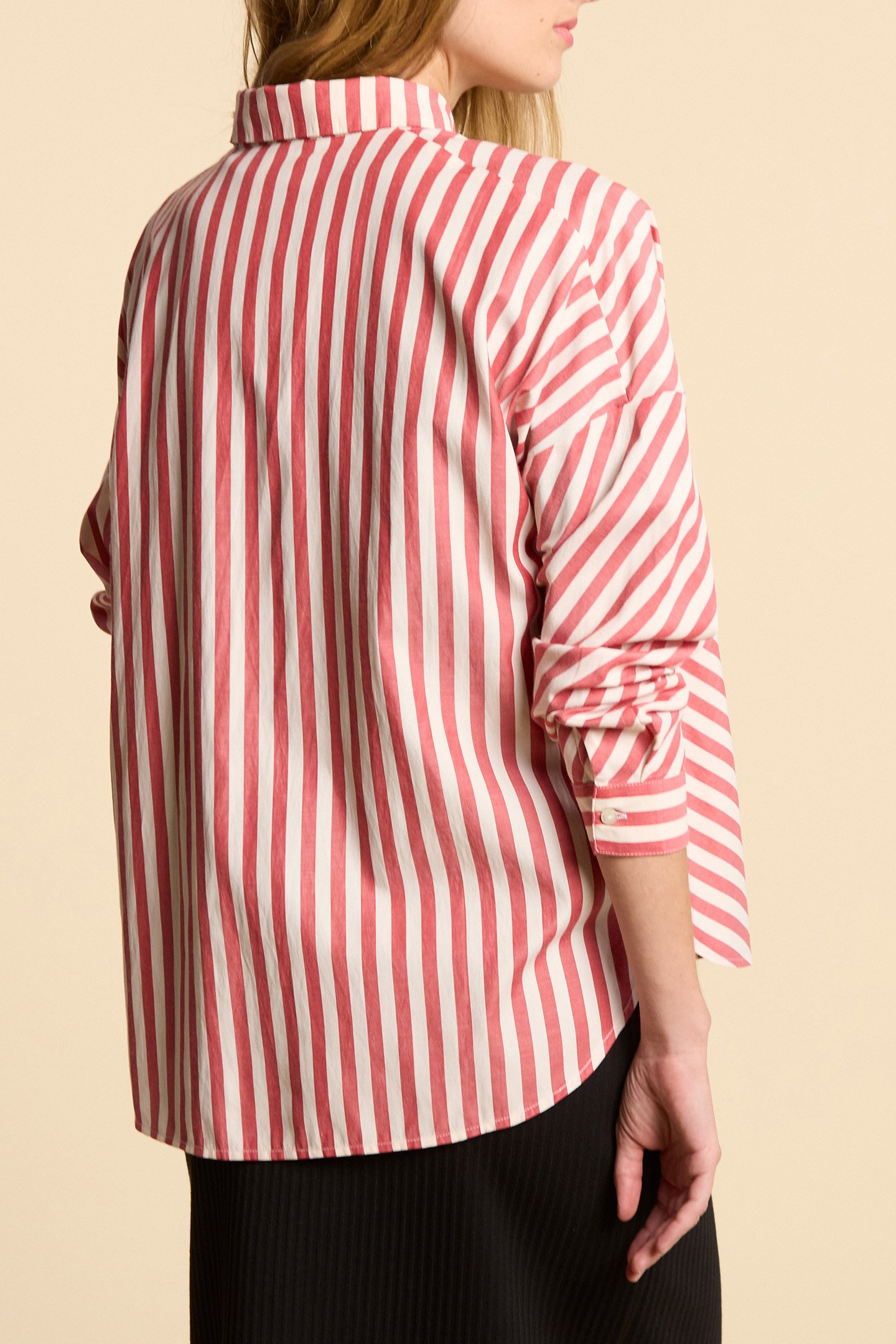 RED STRIPED SHIRT 2