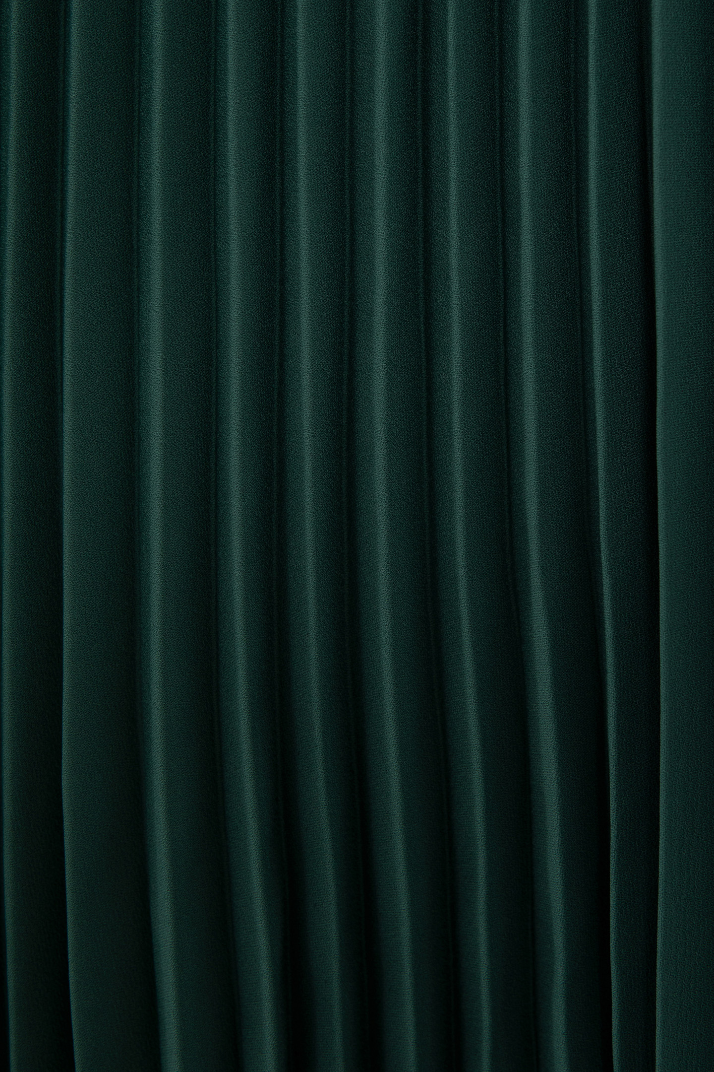 NIGHT GREEN PLEATED WIDE-LEG TROUSERS 7