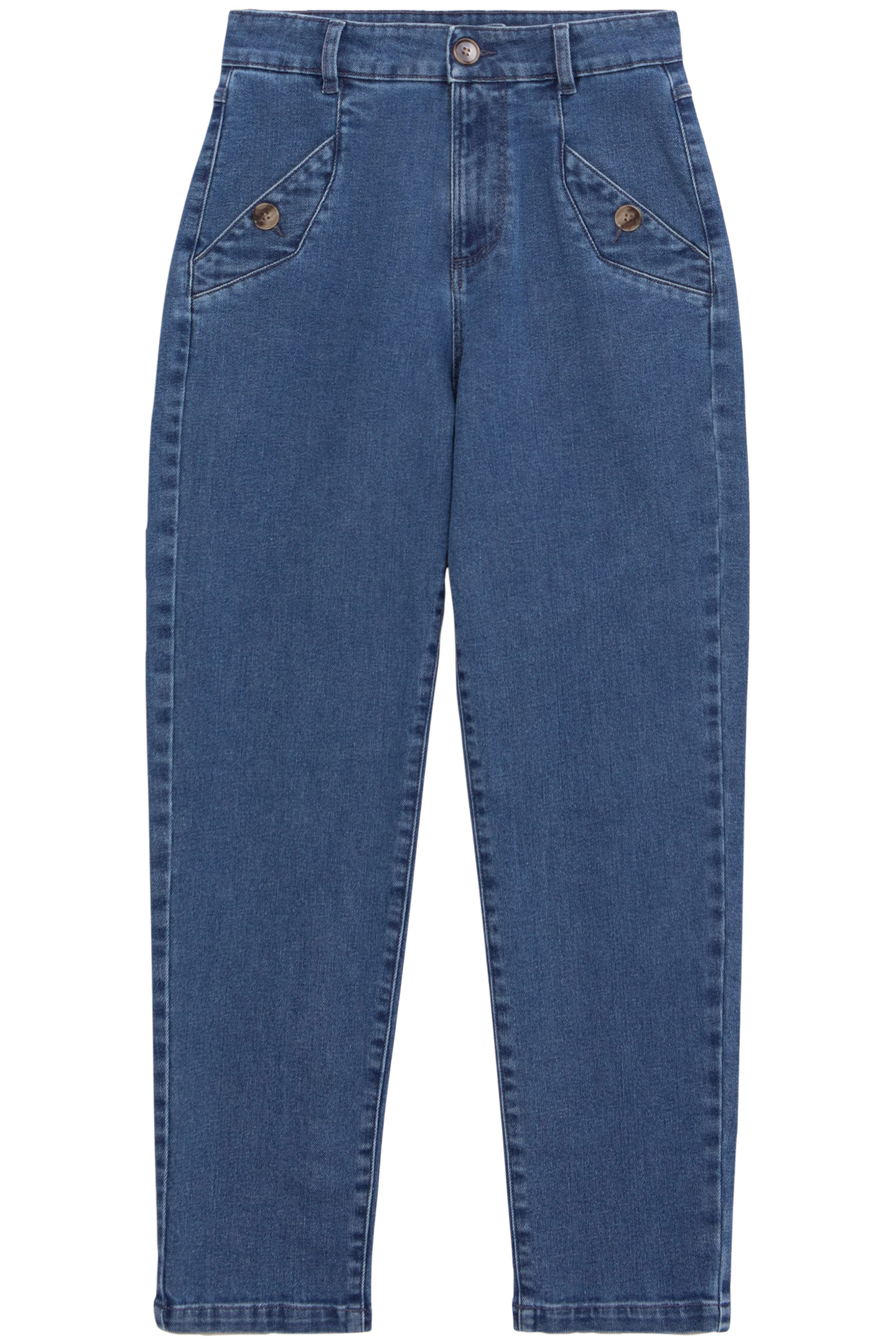 AUTHENTIC BLUE SLOUCHY JEANS 4