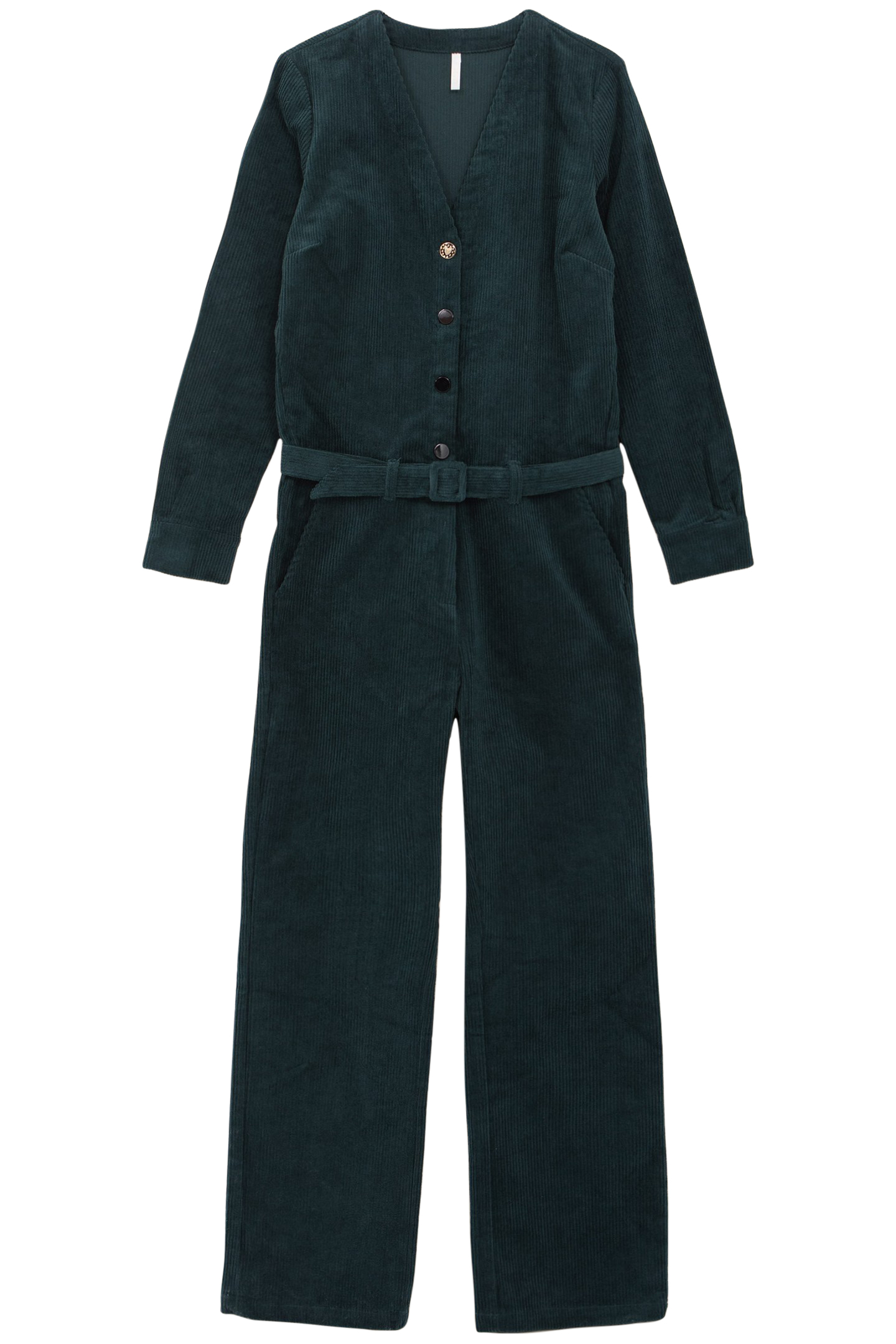 NIGHT GREEN CORDUROY JUMPSUIT 3