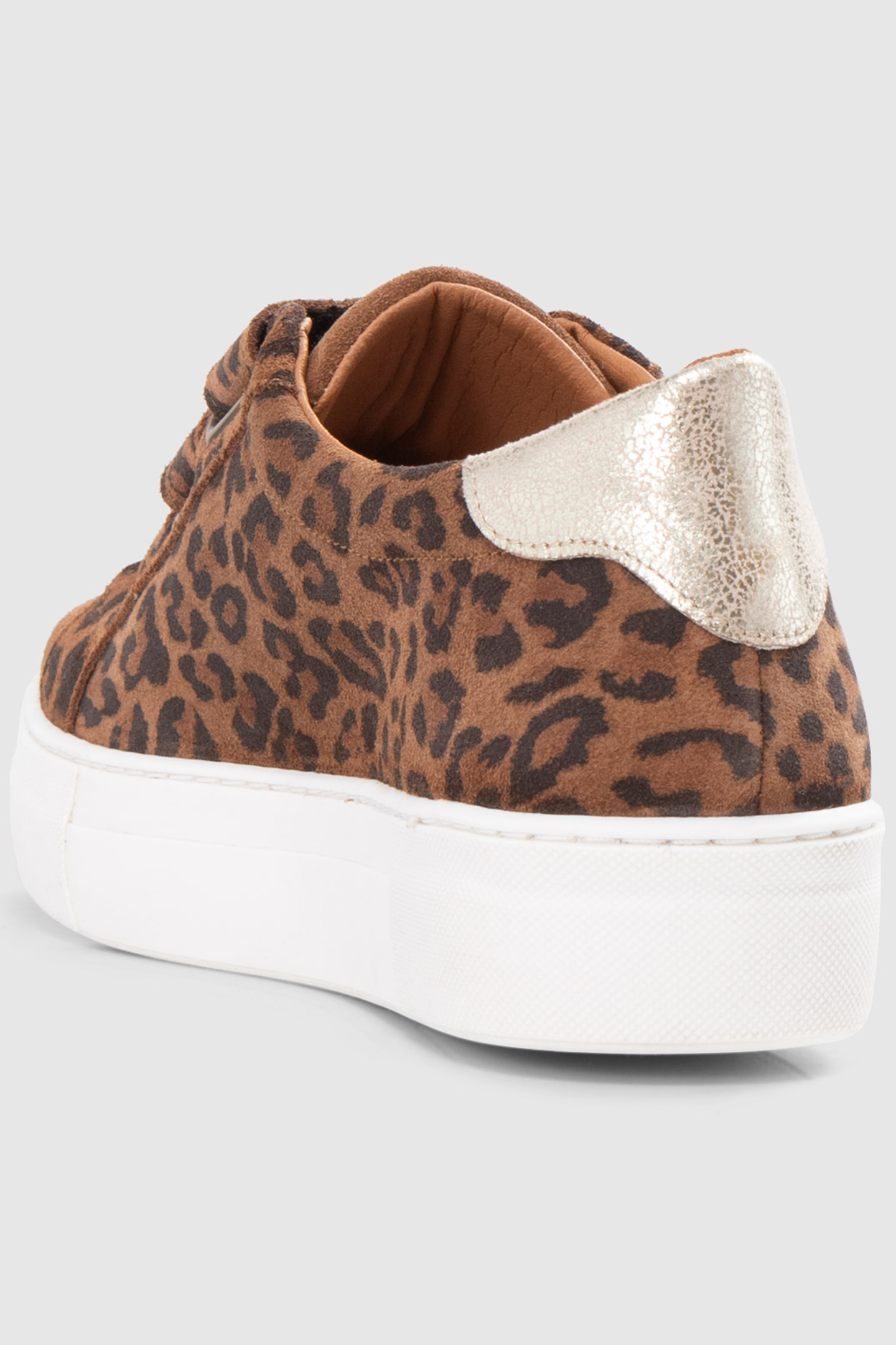 LEOPARD PRINT SNEAKERS WITH VELCRO FASTENING 3