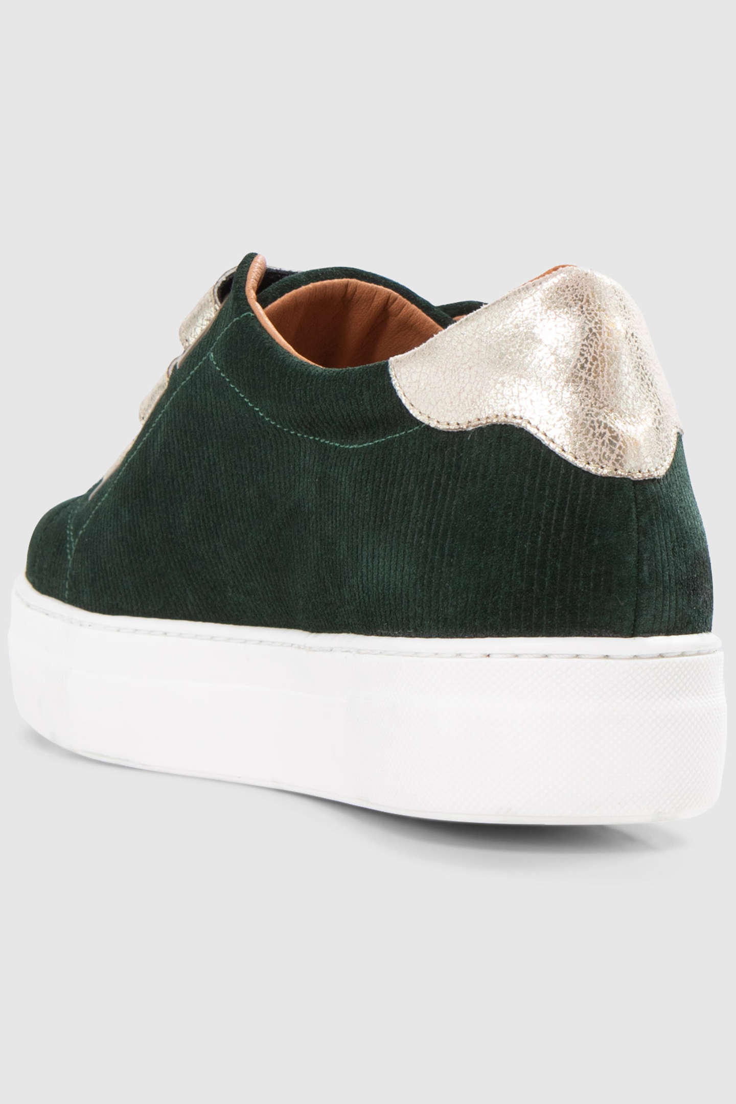 SNEAKERS IMPERIAL GREEN WITH SILVER VELCRO 3