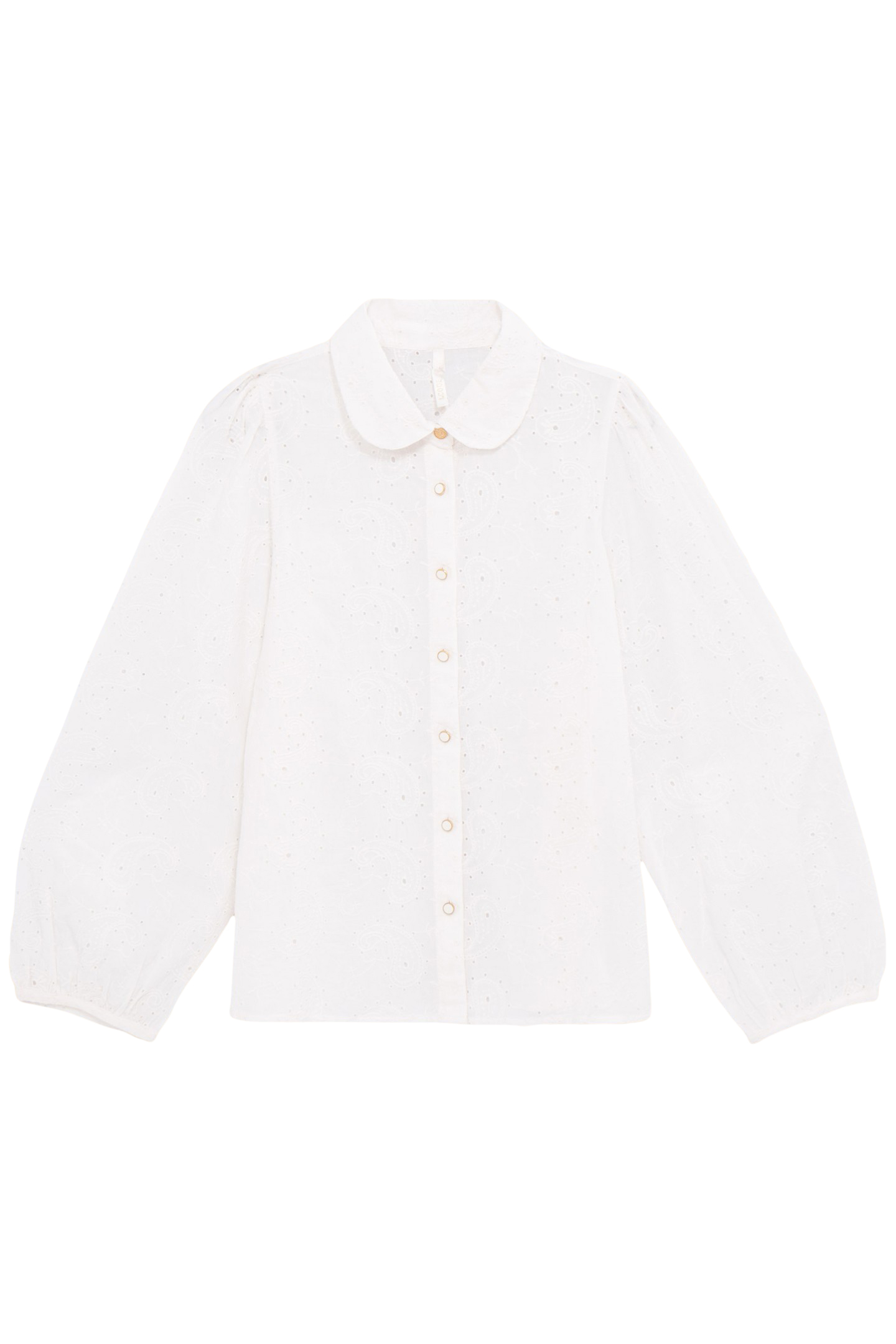 ECRU ENGLISH EMBROIDERY SHIRT 3