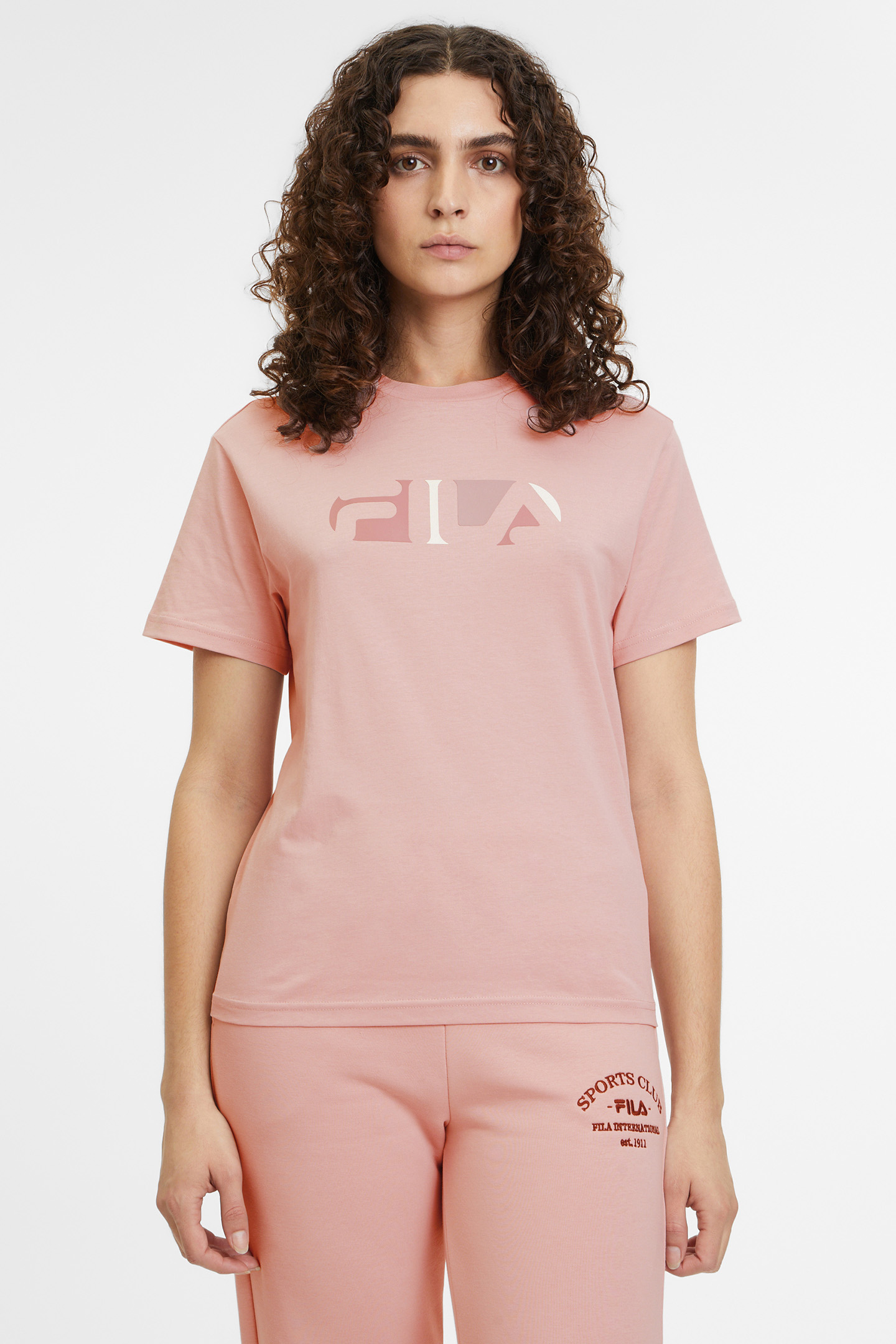 BRENK TEE PALE MAUVE by FILA