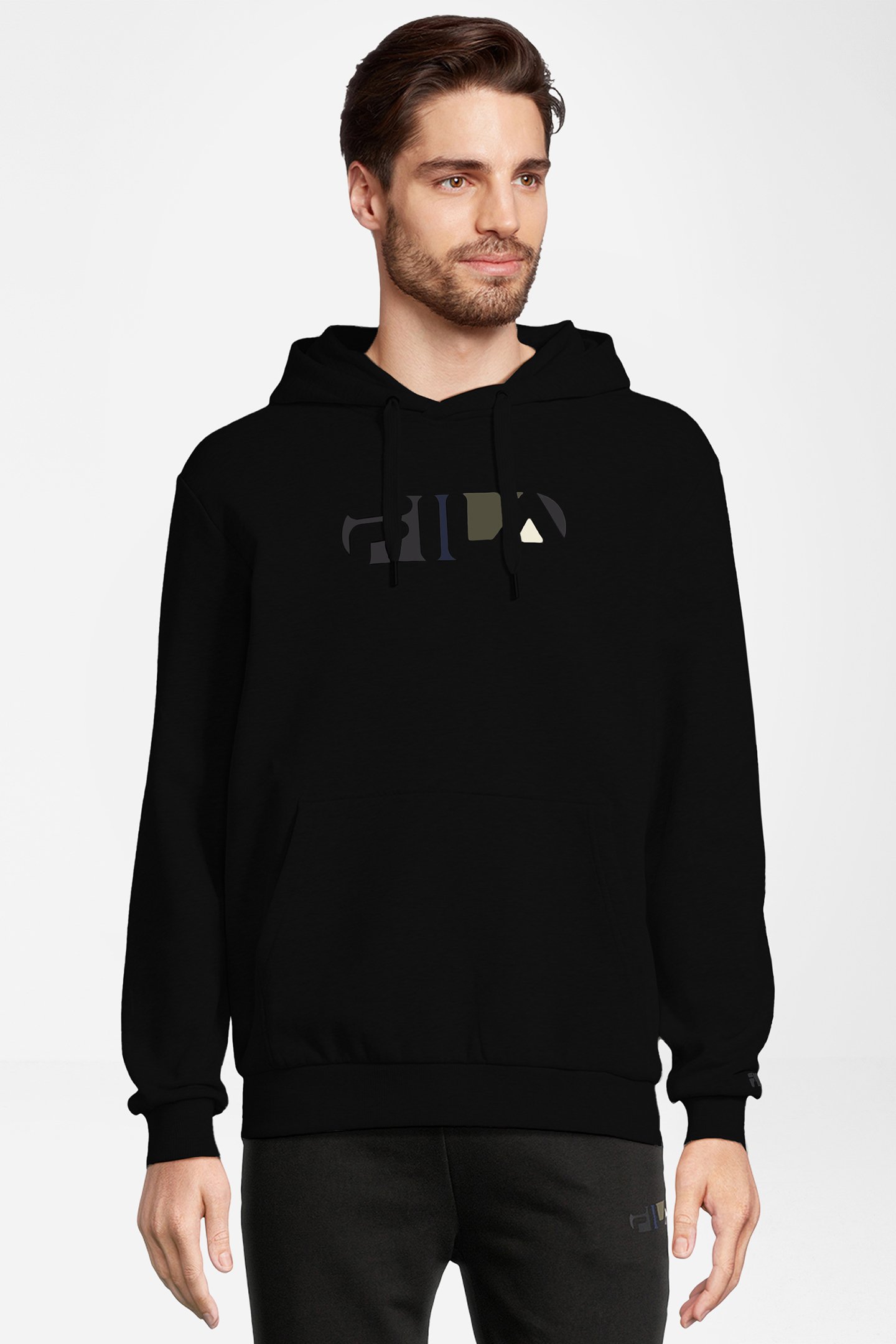 BUSWILLER HOODY BLACK by FILA