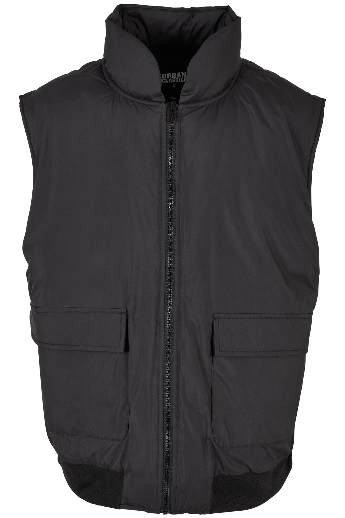 CLEAN PUFFER VEST BLACK by Urban Classics