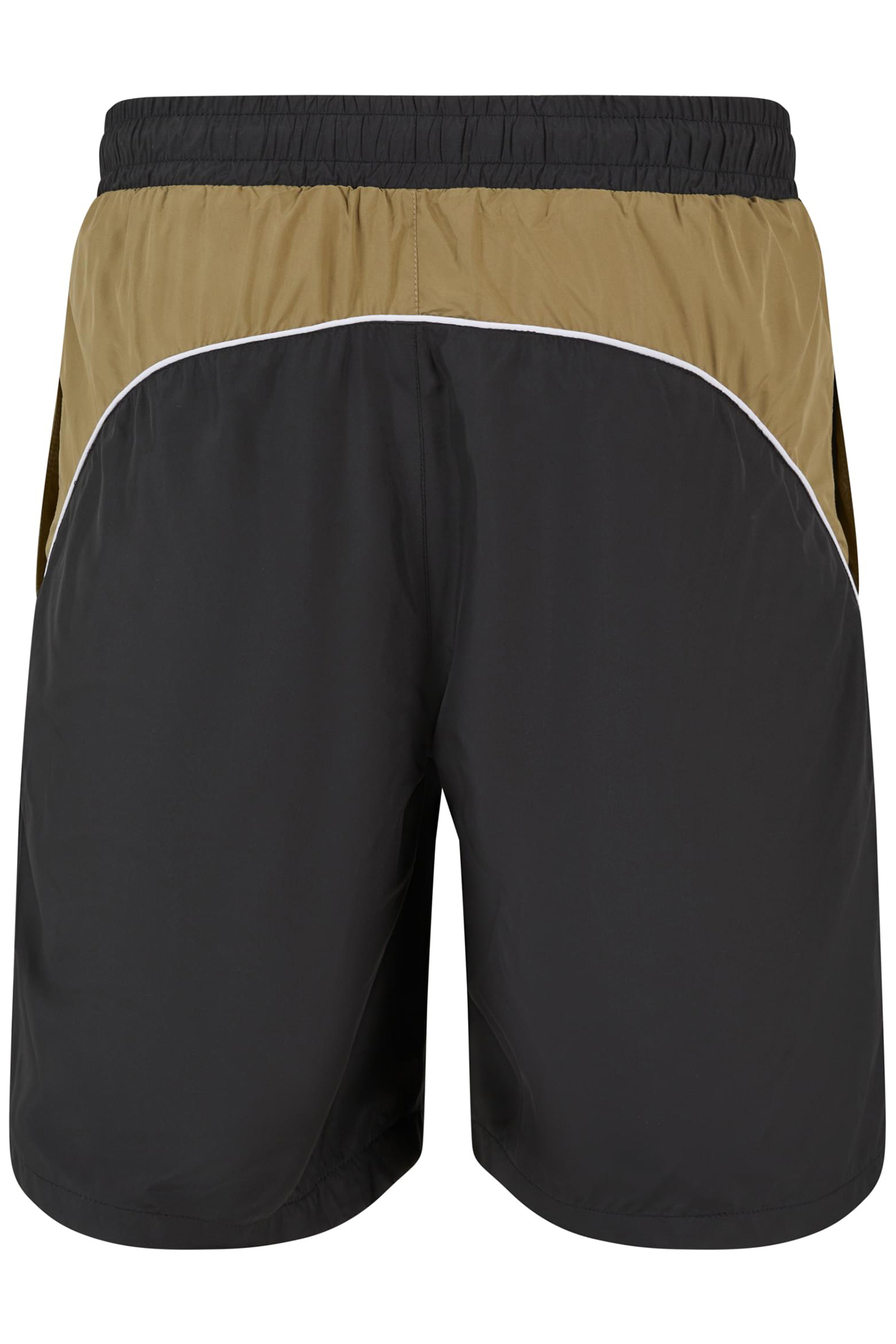 PIPED TRACK SHORTS BLACK 2