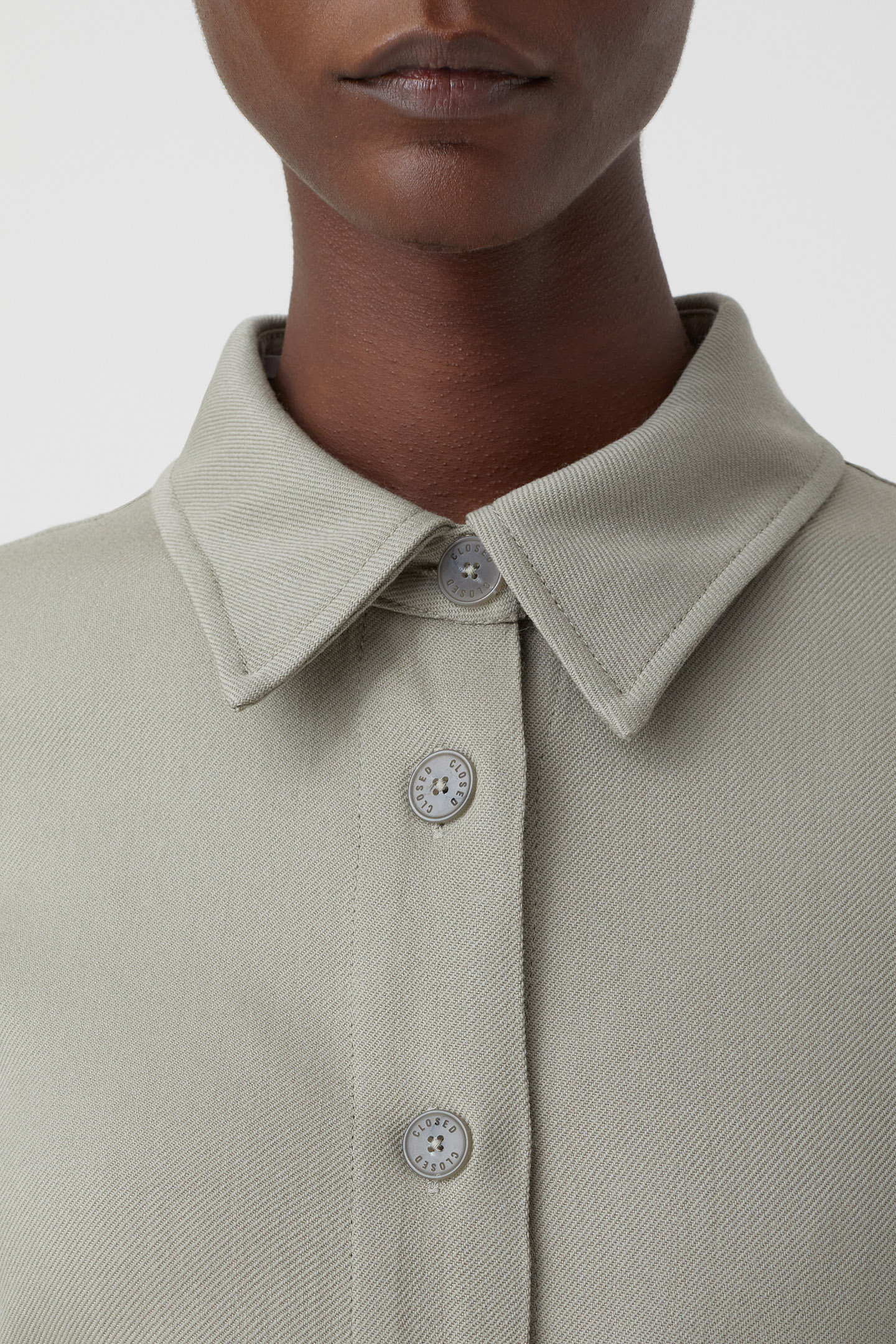 TRENCH DRESS DRESSES GREY MARBLE 5