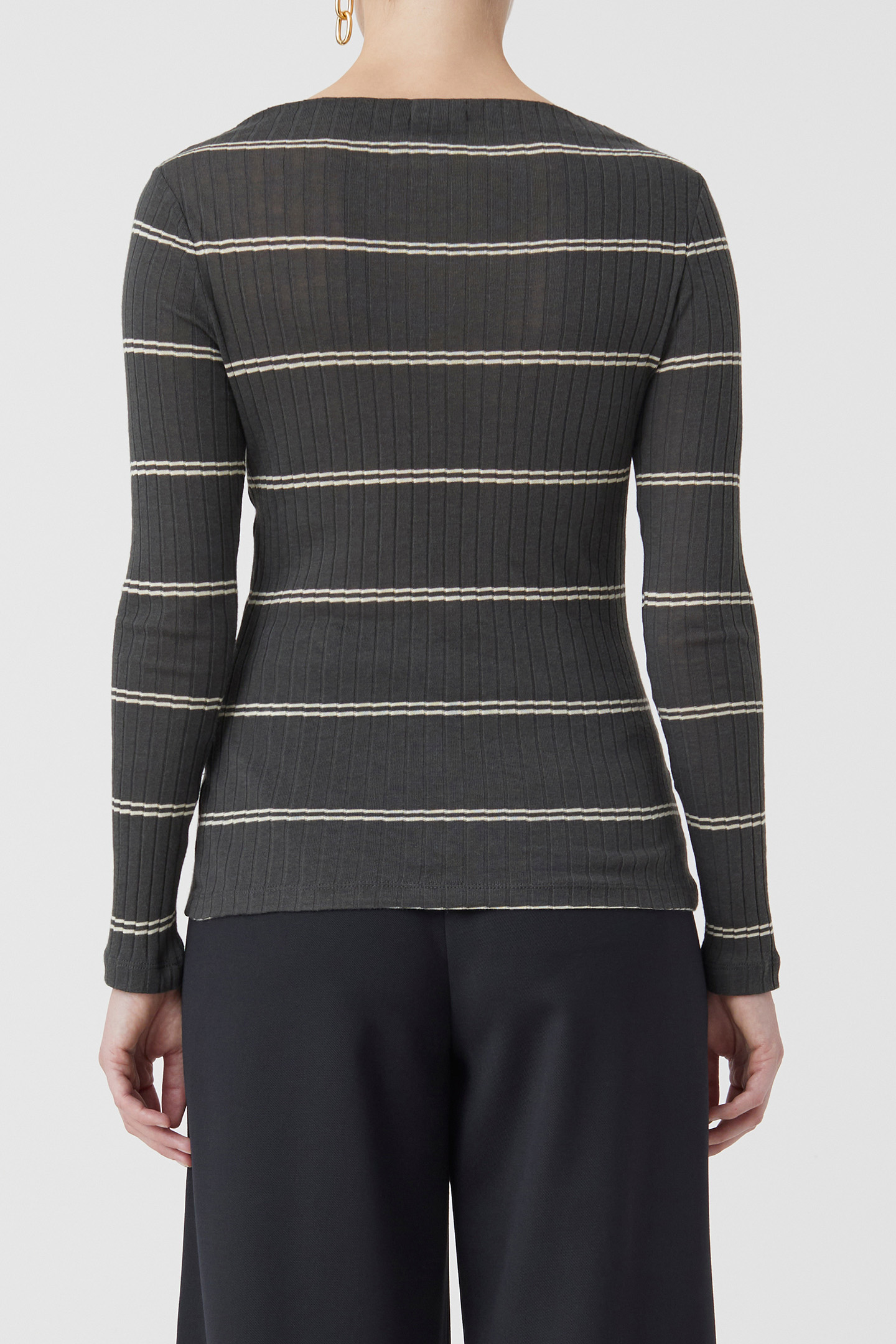 LONGSLEEVE T-SHIRTS WASHED BLACK 2