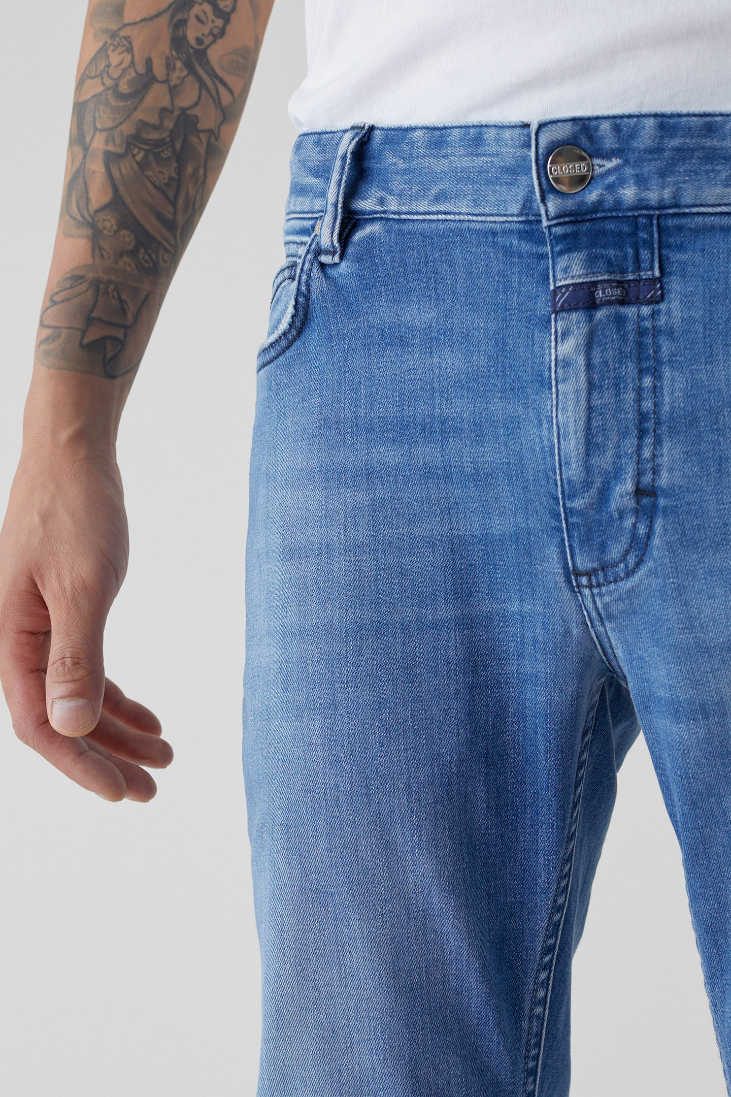 UNITY SLIM JEANS MID BLUE 6