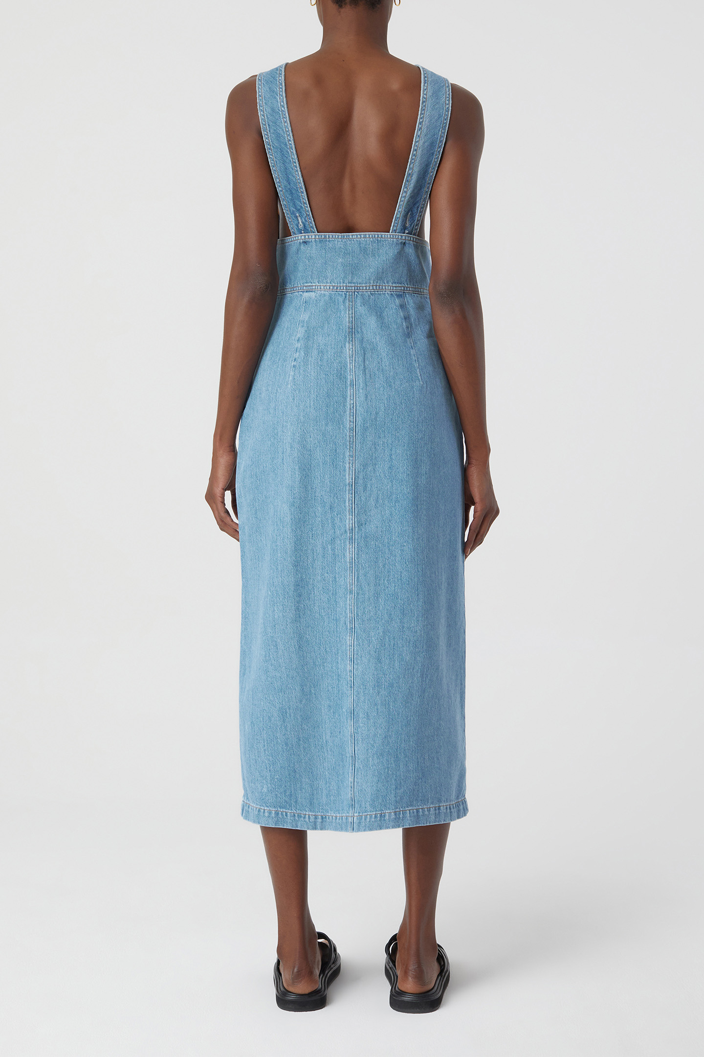 WAISTED DRESS DRESSES MID BLUE 2