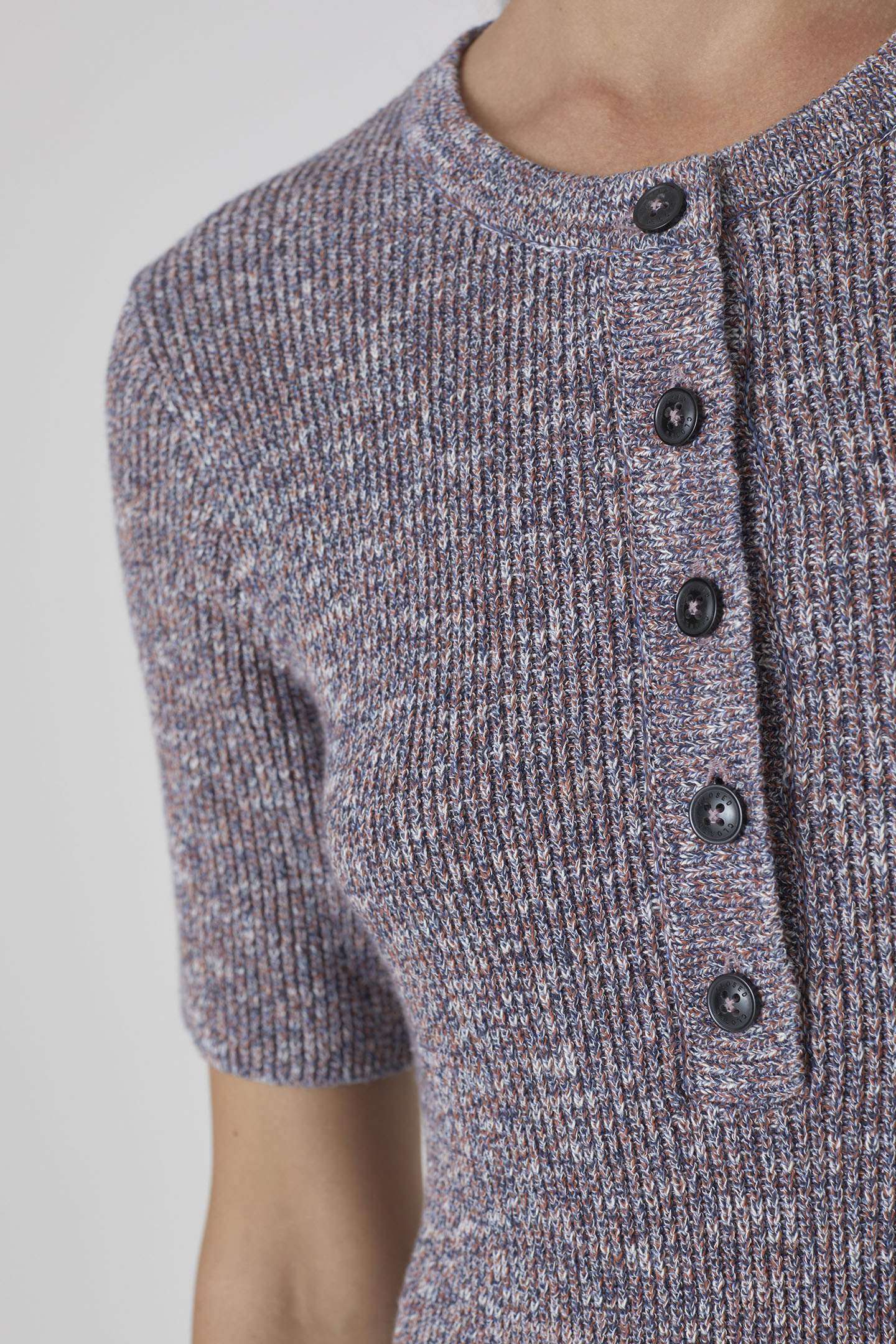 HENLEY SHORT SLEEVE DRESSES INDIGO BLUE 5