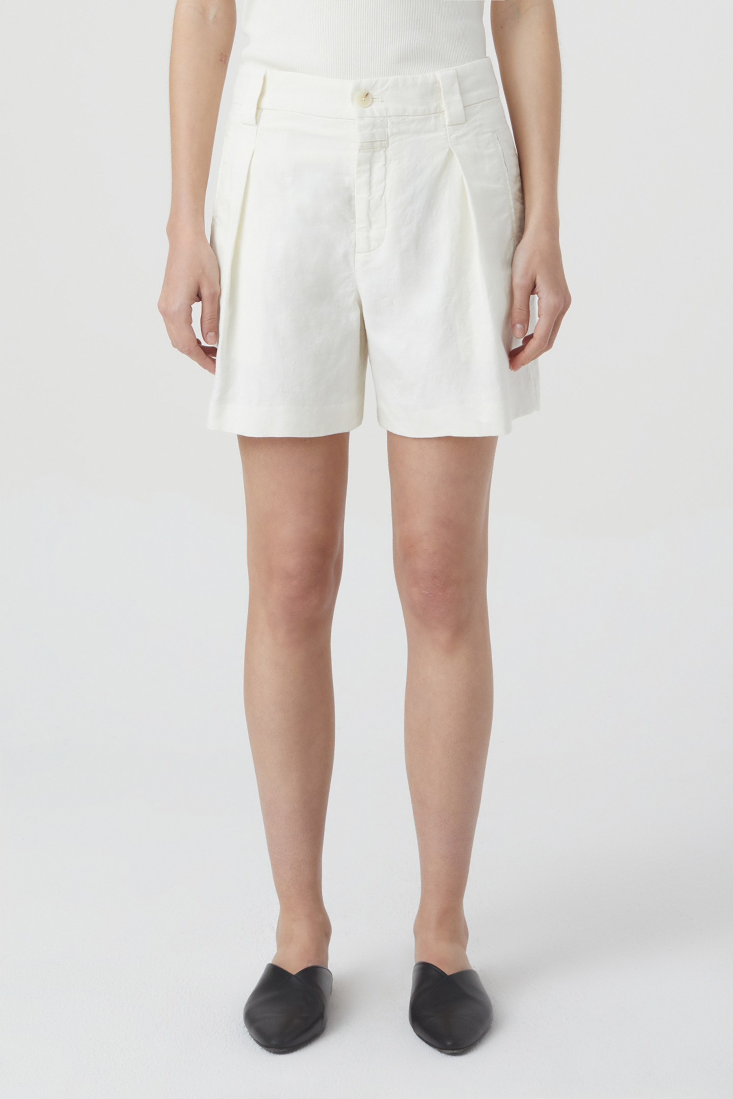 IDABEL SHORTS IVORY 1