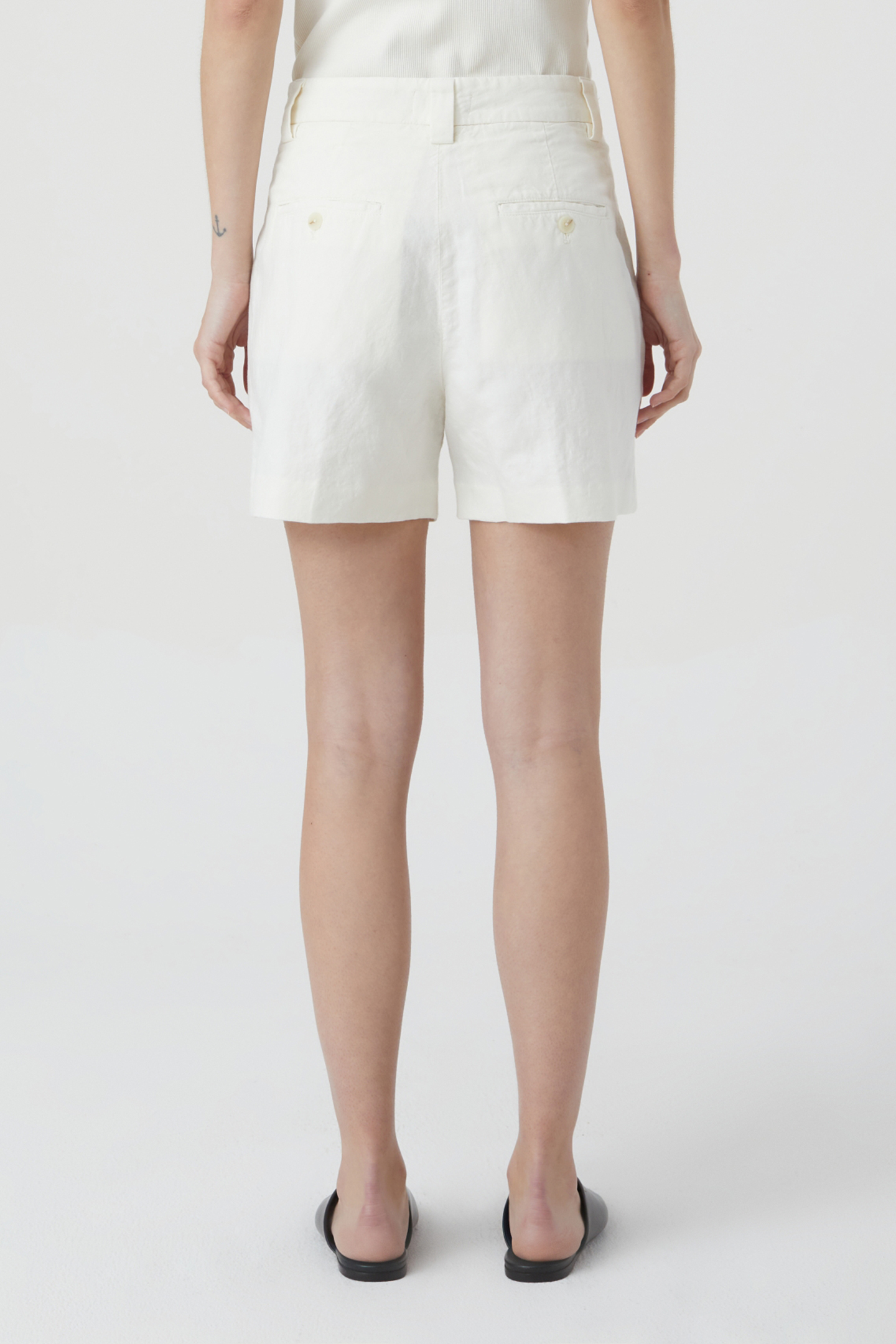 IDABEL SHORTS IVORY 2