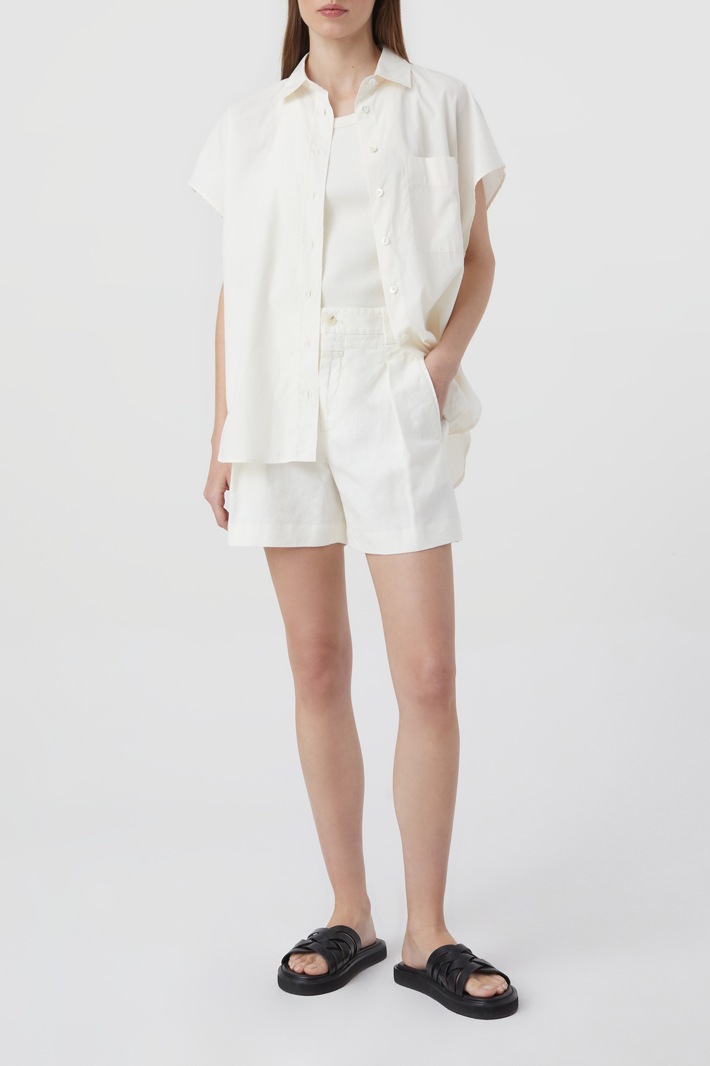 IDABEL SHORTS IVORY 3