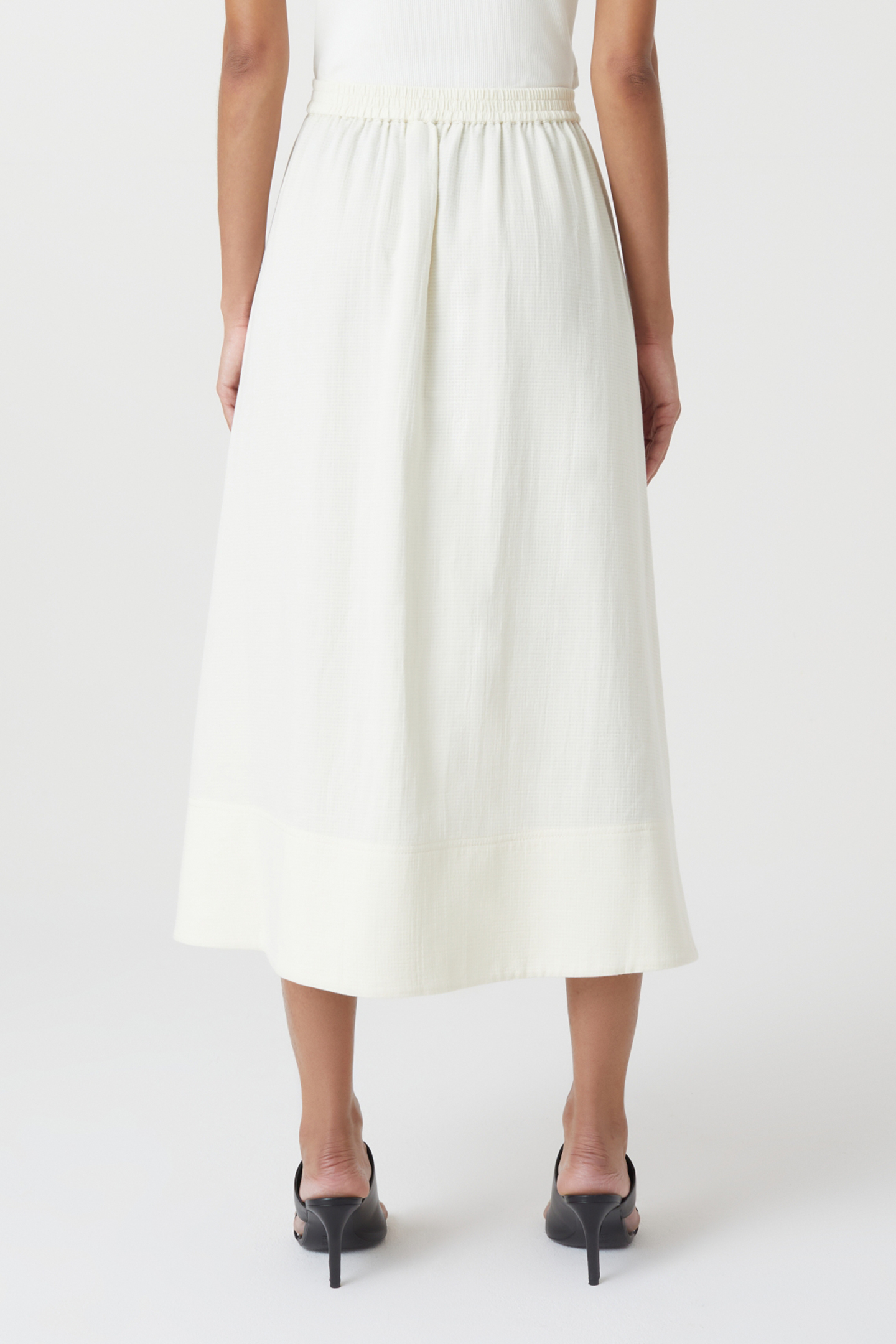 MIDI SKIRT SKIRTS ECRU 2