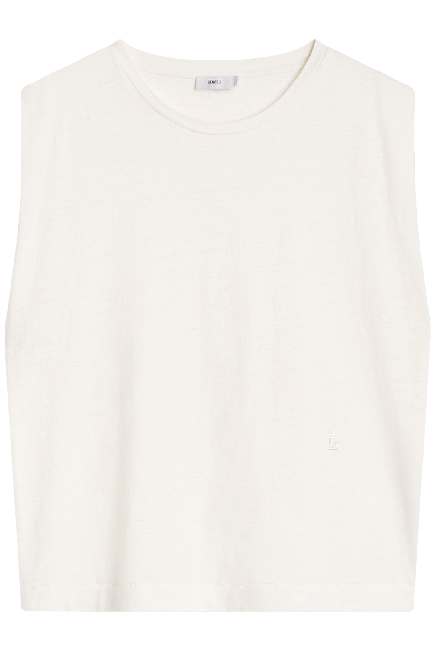 SLEEVELESS T-SHIRT T-SHIRTS IVORY 3