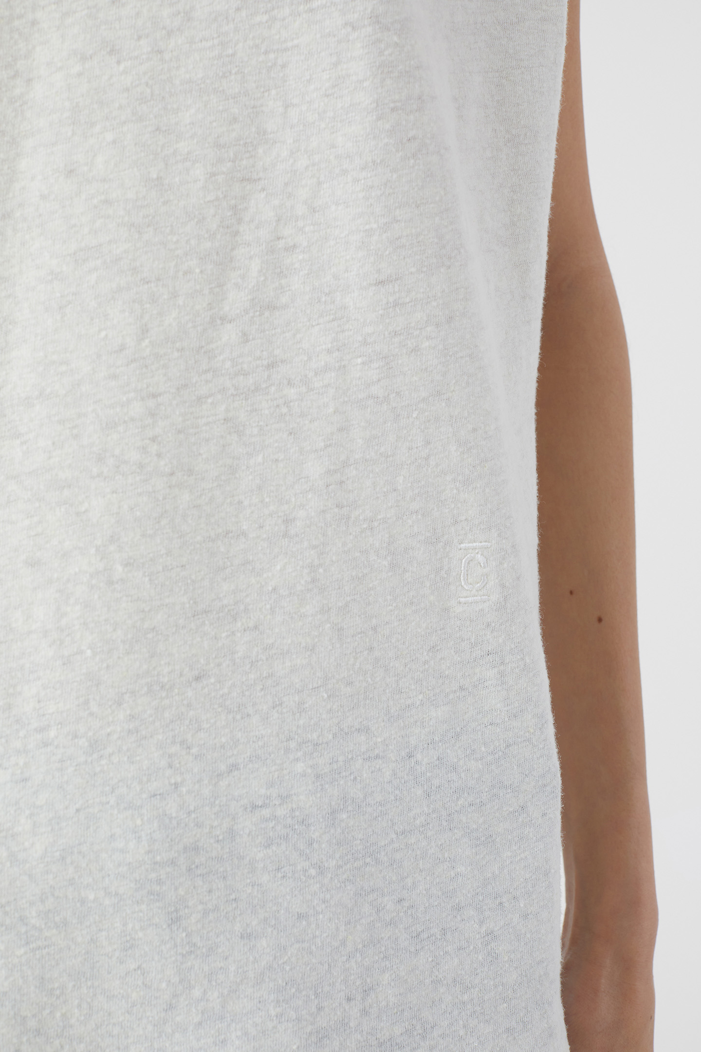 SLEEVELESS T-SHIRT T-SHIRTS IVORY 6