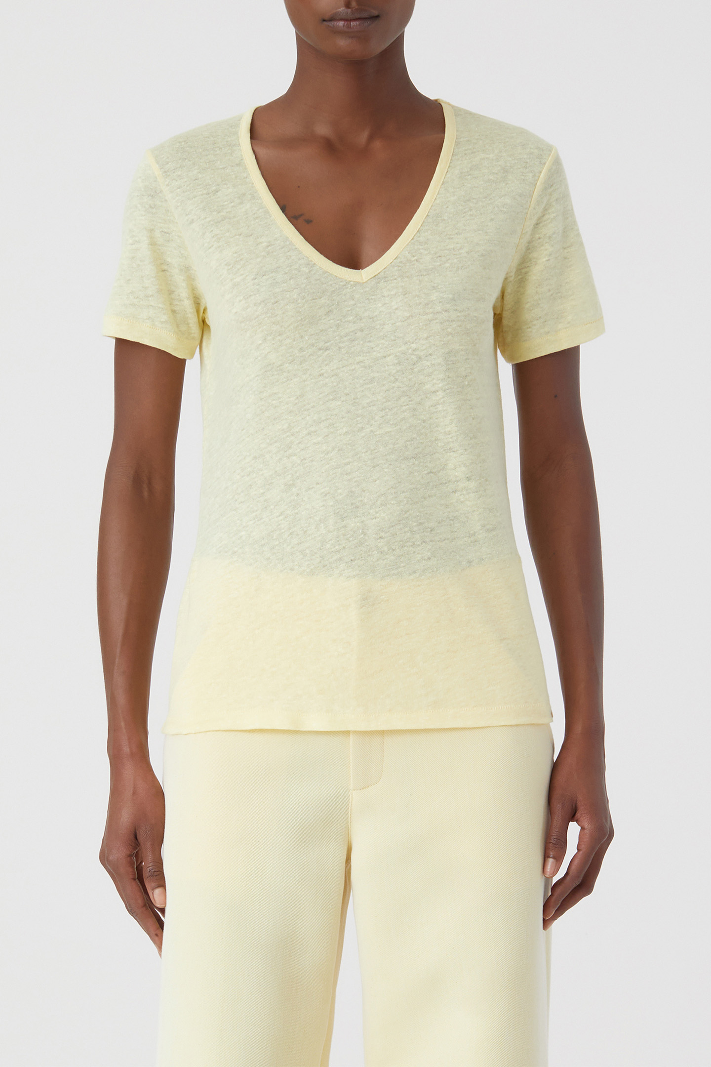 T-SHIRT SHORT SLEEVE T-SHIRTS YELLOW ORCHID 1