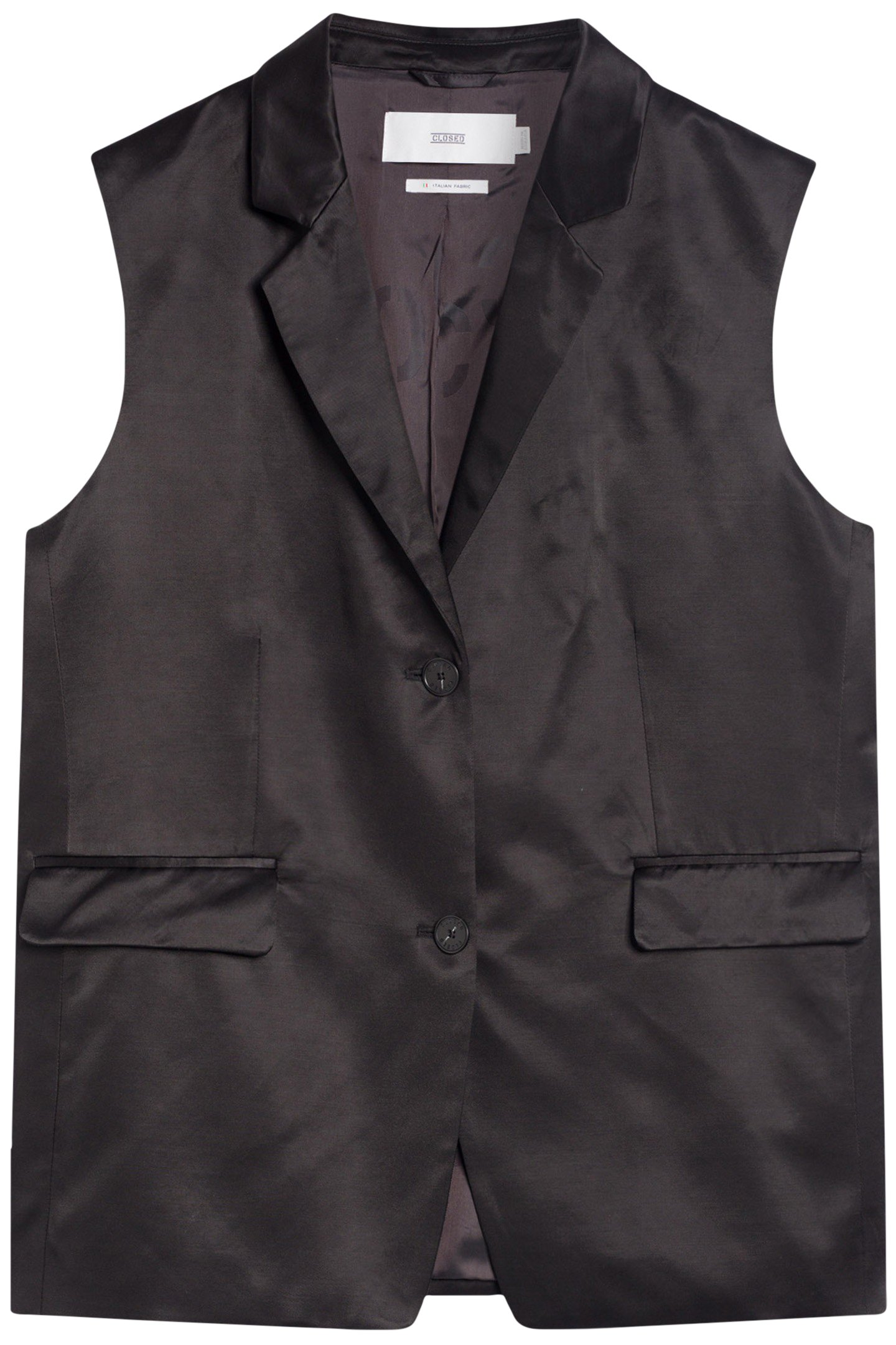 BLAZER VEST JACKETS & COATS BLACK 4