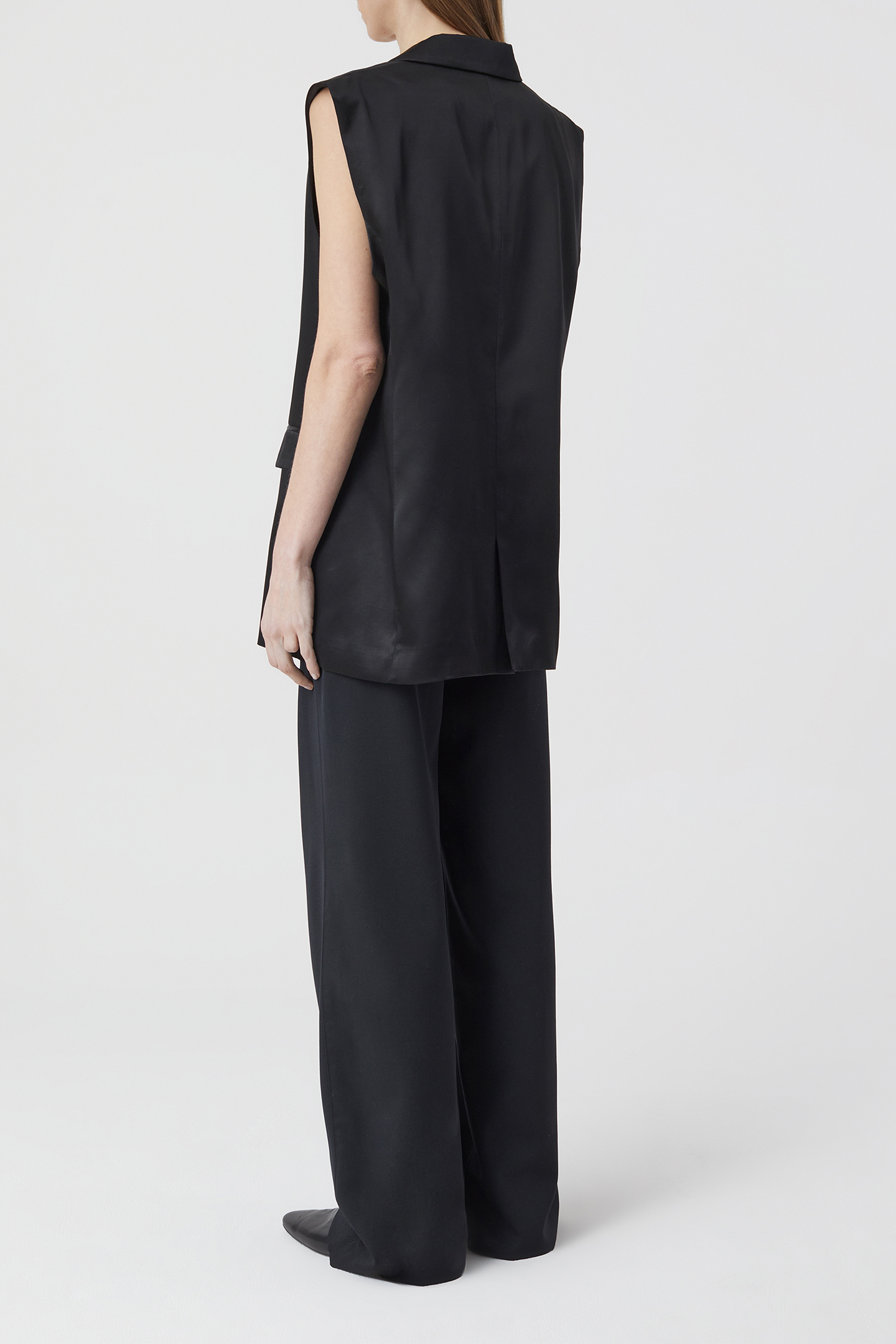 BLAZER VEST JACKETS & COATS BLACK 3