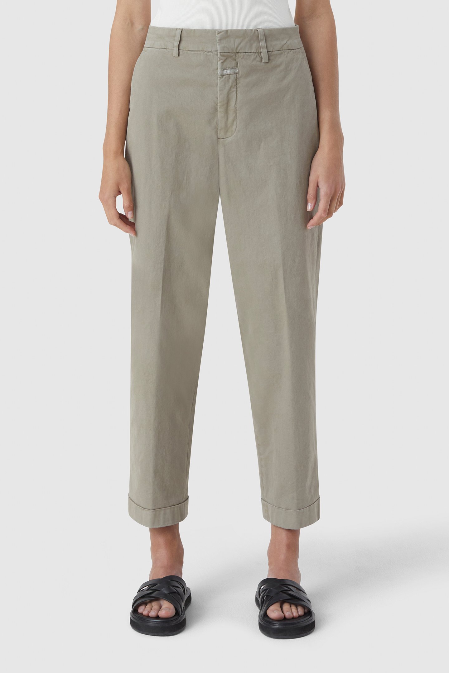 AUCKLEY PANTS GREY VENEER by Closed