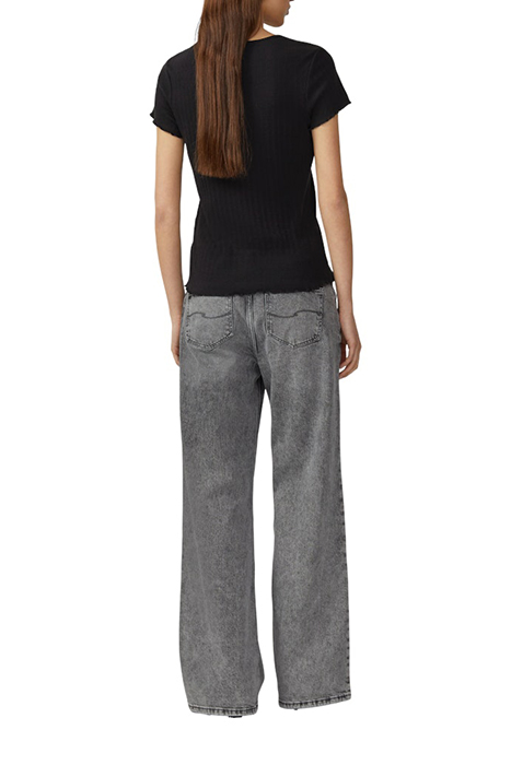 S.OLIVER-QS T-SHIRTS BLACK 2