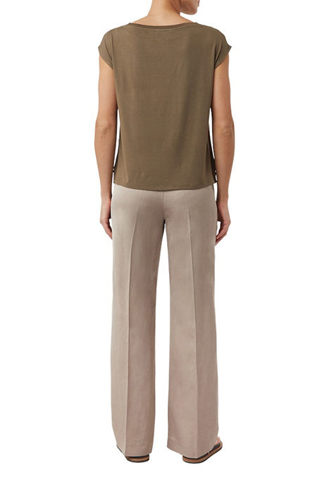 COMMA T-SHIRTS BROWN 3