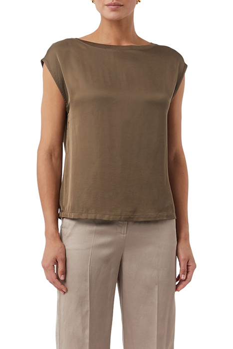 COMMA T-SHIRTS BROWN 1