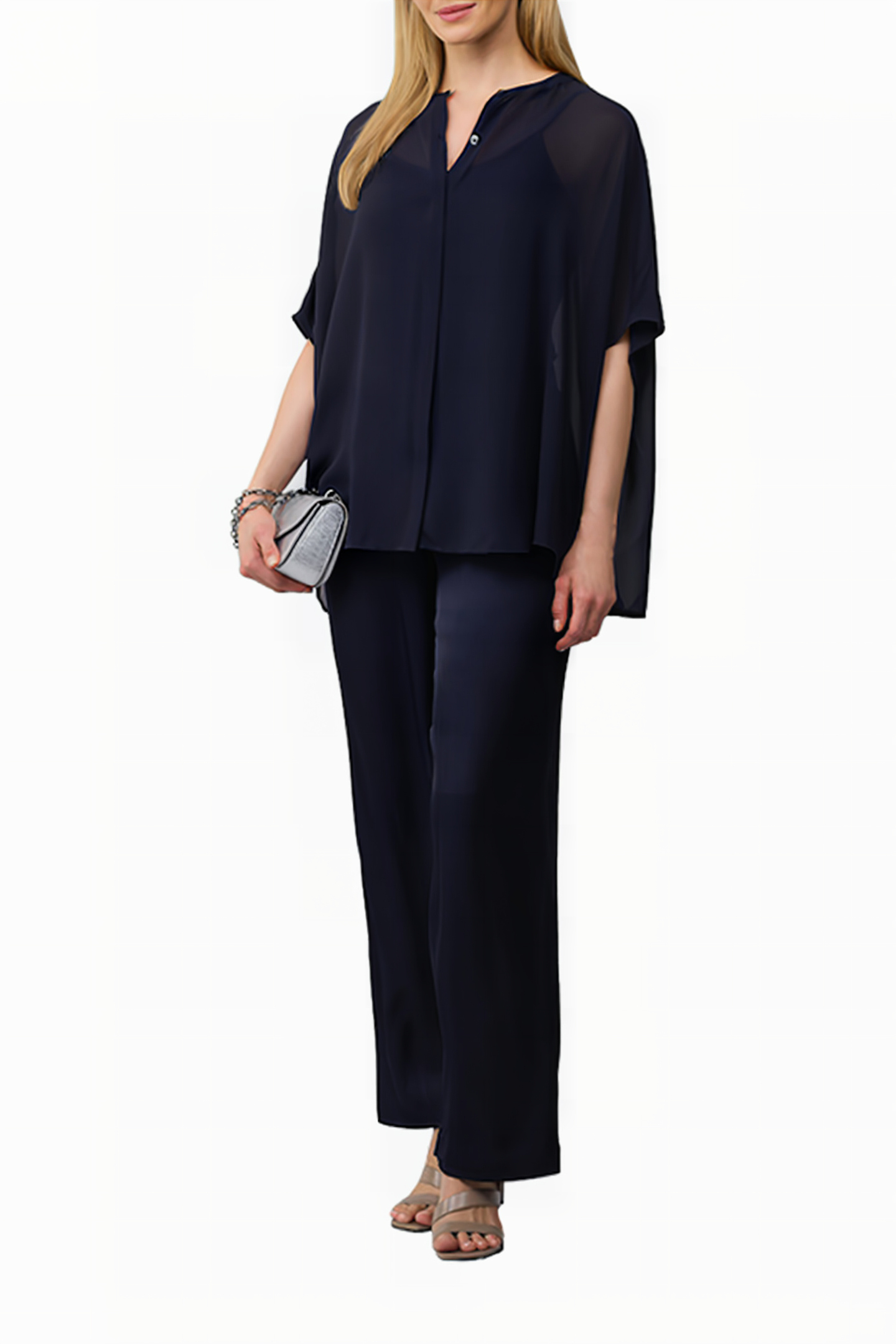 S.OLIVER BLOUSES BLUE MARINE 2