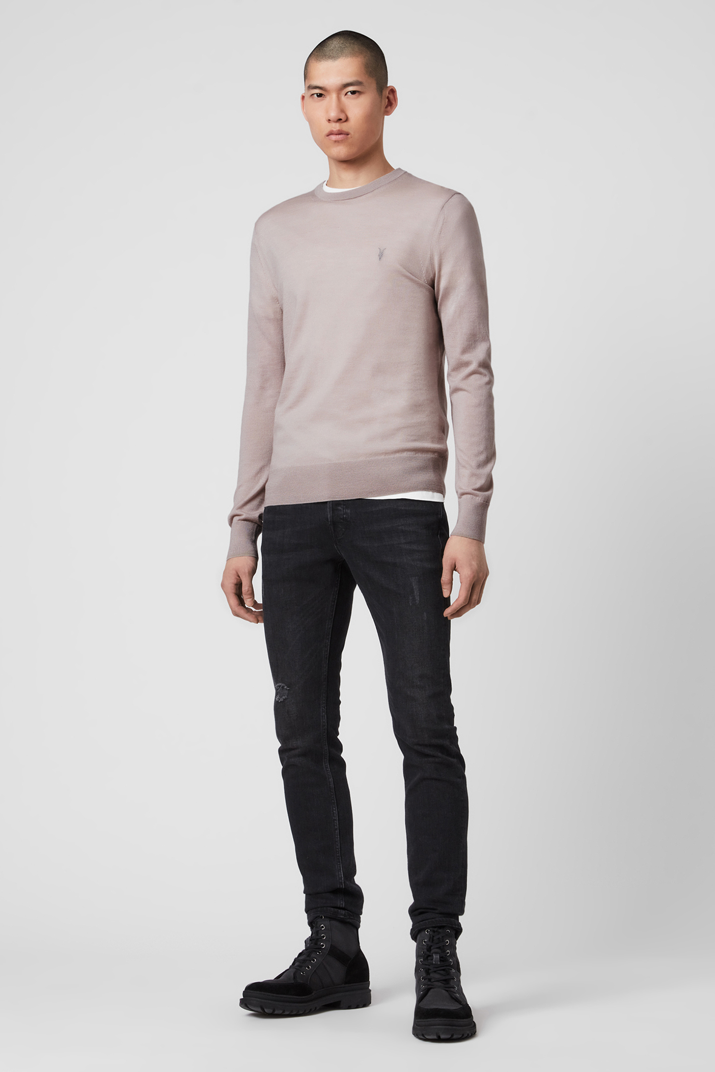 MODE MERINO CREW GRAIN TAUPE 2