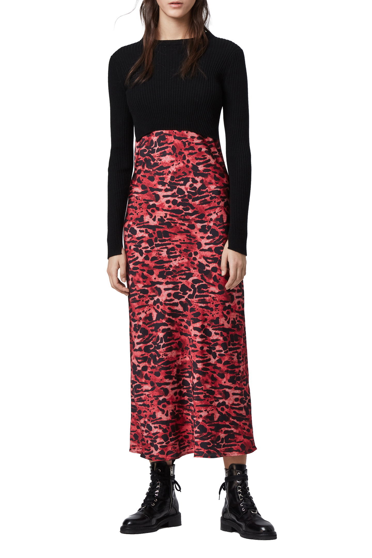 HERA AMBIENT DRESS BLACK/RED 1