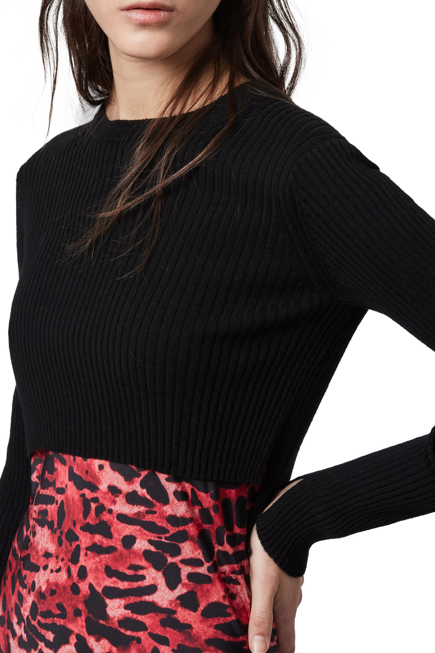 HERA AMBIENT DRESS BLACK/RED 5