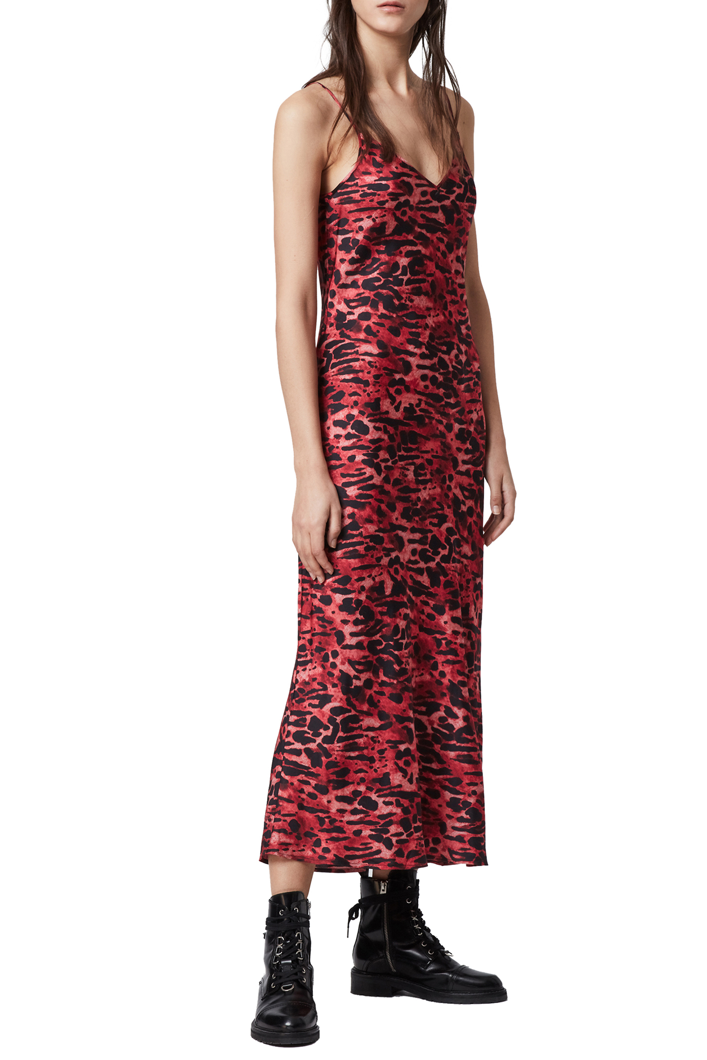 HERA AMBIENT DRESS BLACK/RED 3