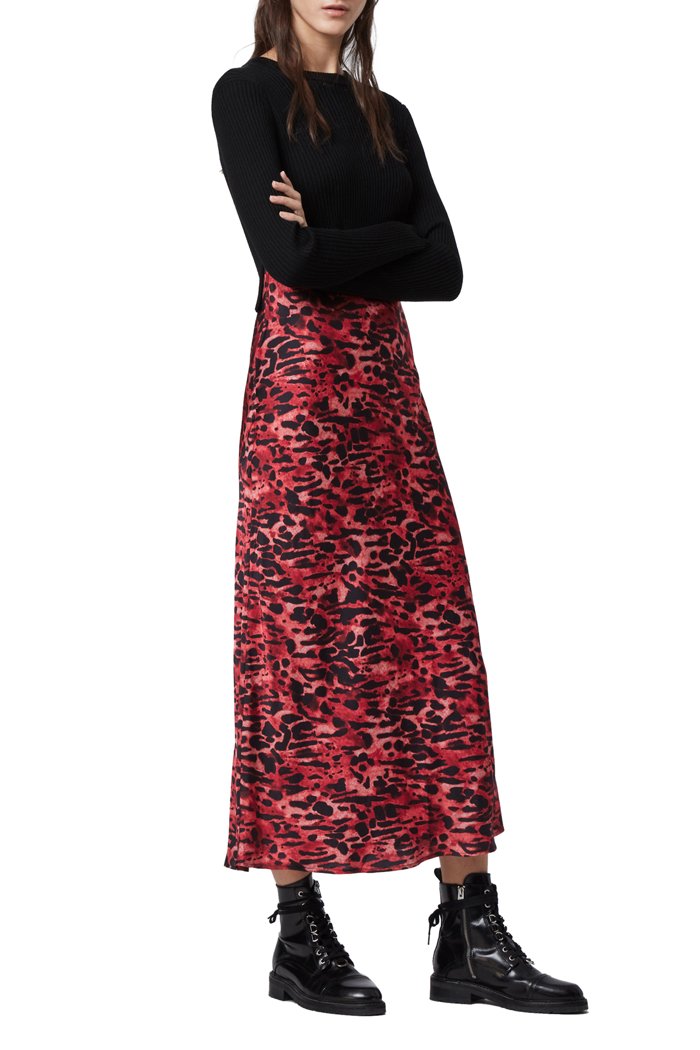 HERA AMBIENT DRESS BLACK/RED 4