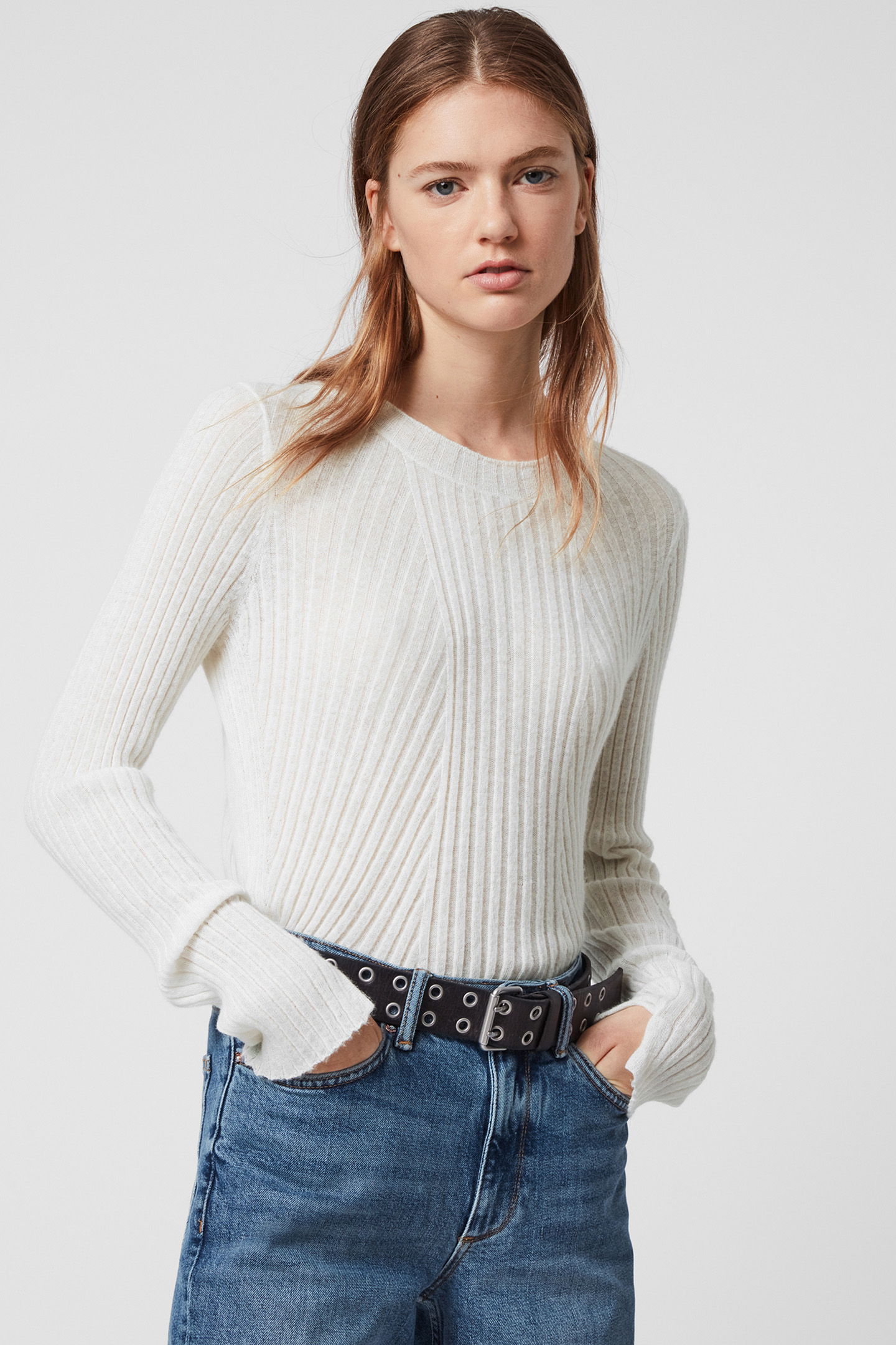 ADDIE CREW CHALK WHITE 5